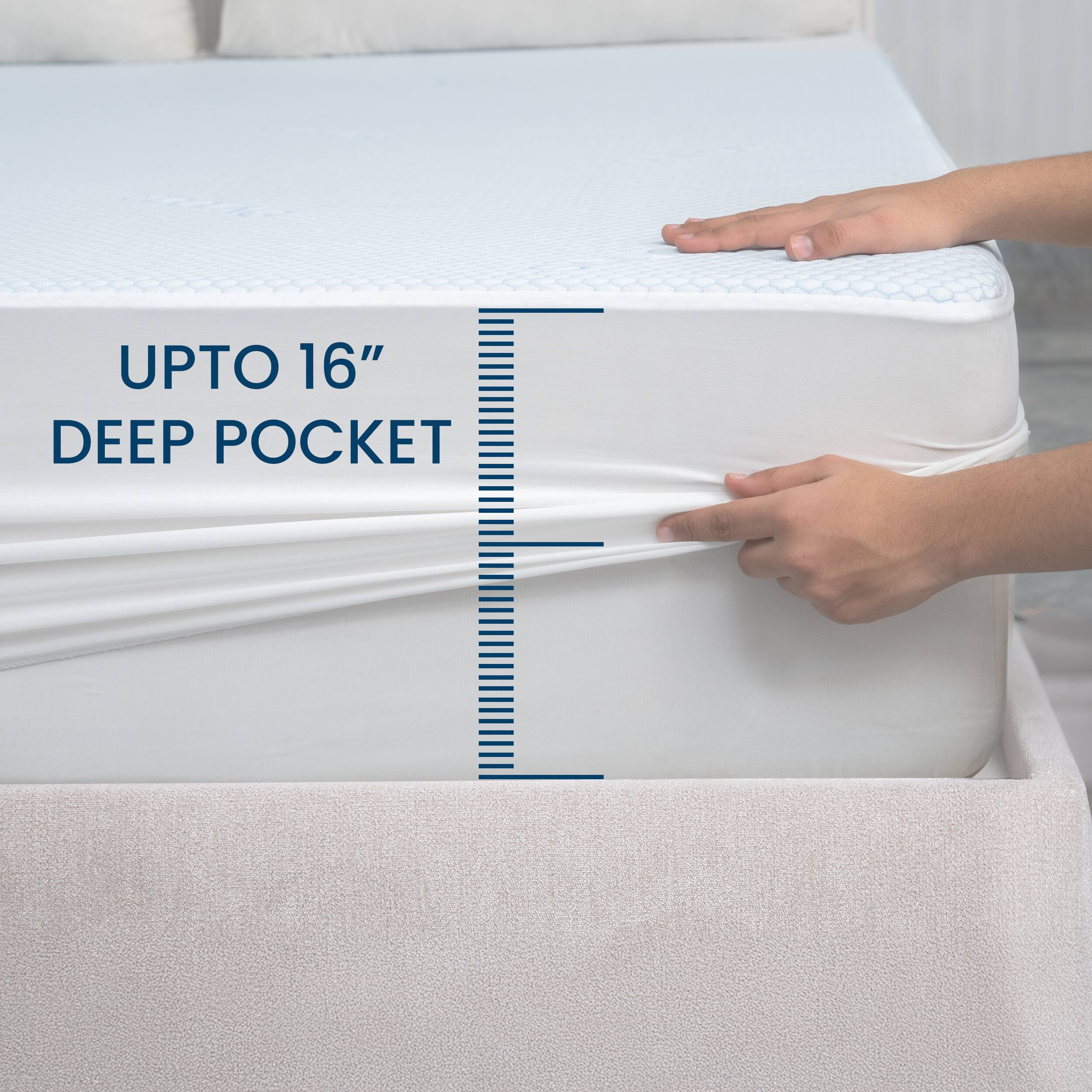 UPTO 16" DEEP POCKET