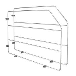 Rev-A-Shelf - 12" Kitchen Cabinet Baking Sheet Organizer, Chrome, 597-12CR-2-1 - Silver