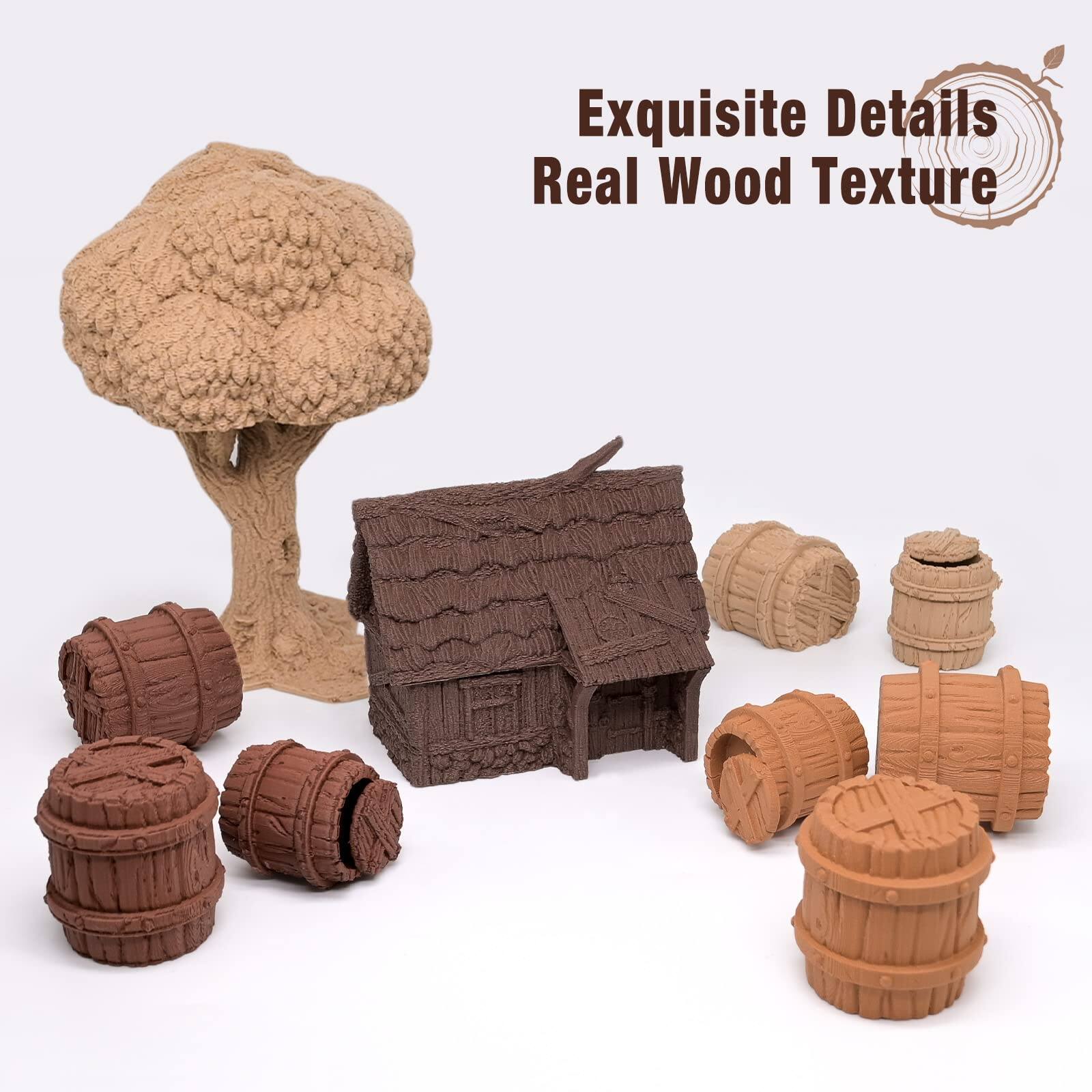 Exquisite Details  
Real Wood Texture