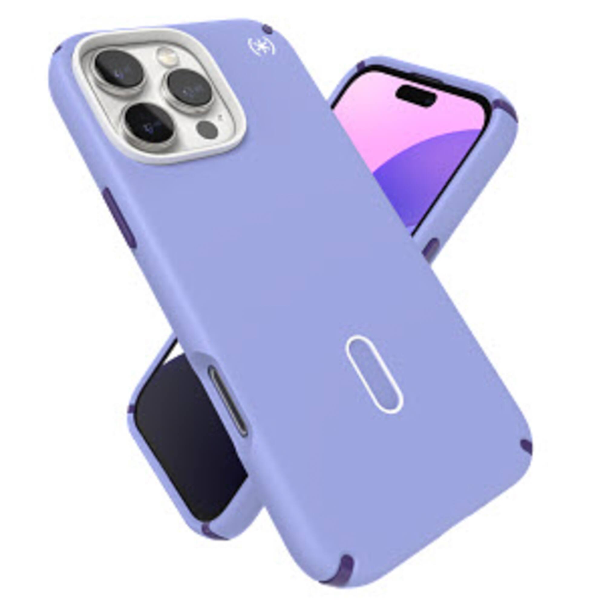 Alt View 17. Speck - Presidio2 Pro ClickLock Case with MagSafe for Apple iPhone 16 Pro Max - Future Lavendar.