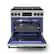 Alt View Zoom 11. Gordon Ramsay Series by Thor Kitchen 6.0 Cu. Ft Freestanding Liquid Propane Gas Range with Black Hardware - Stainless Steel.