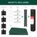 WHAT'S INCLUDED
Weight Bags
Stakes
Rope
Frame
Case
Cover