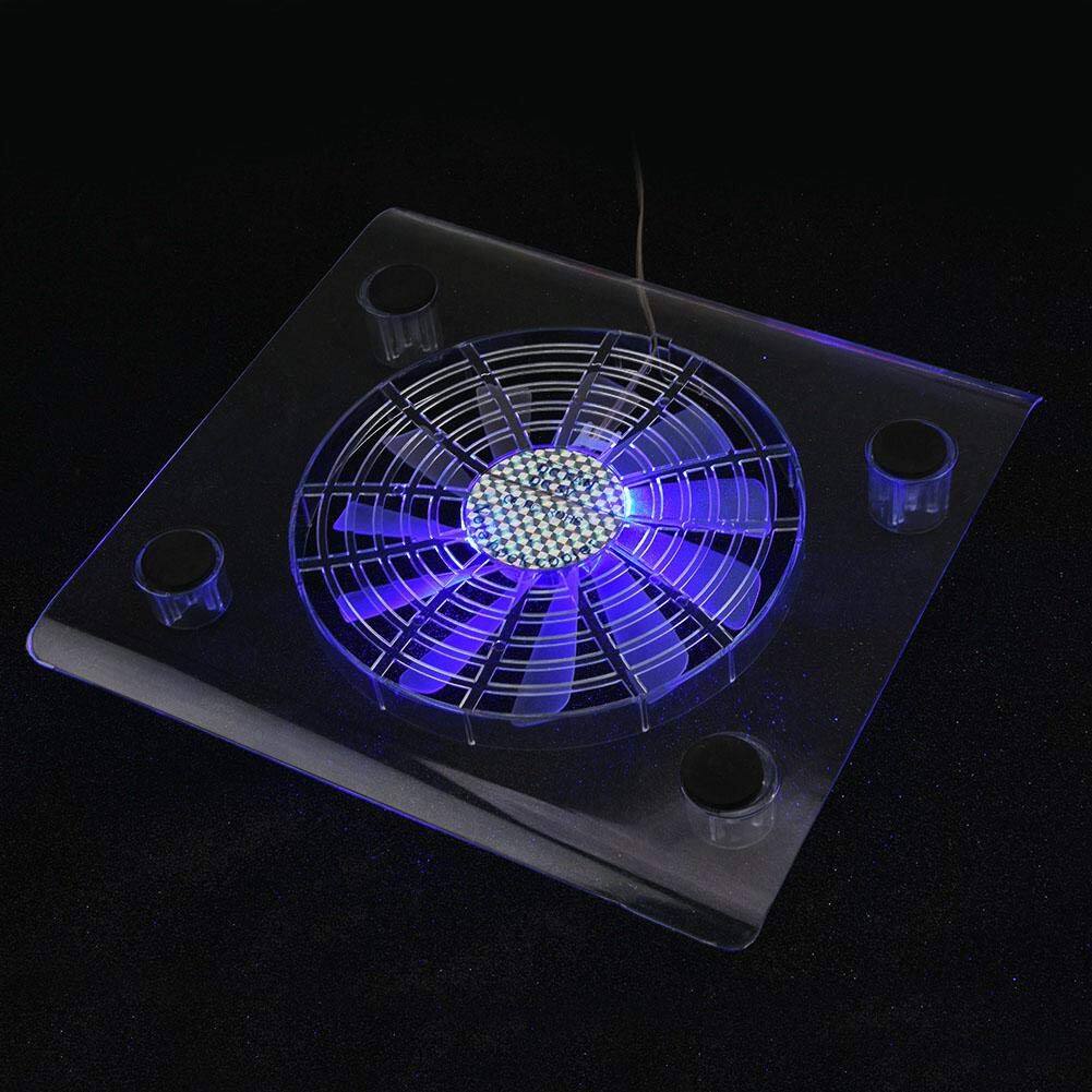 Alt View 4. HongFei - HongFei Ultra Quiet Laptop Cooling Pad with RGB LED Lights & Ergonomic Design - default.