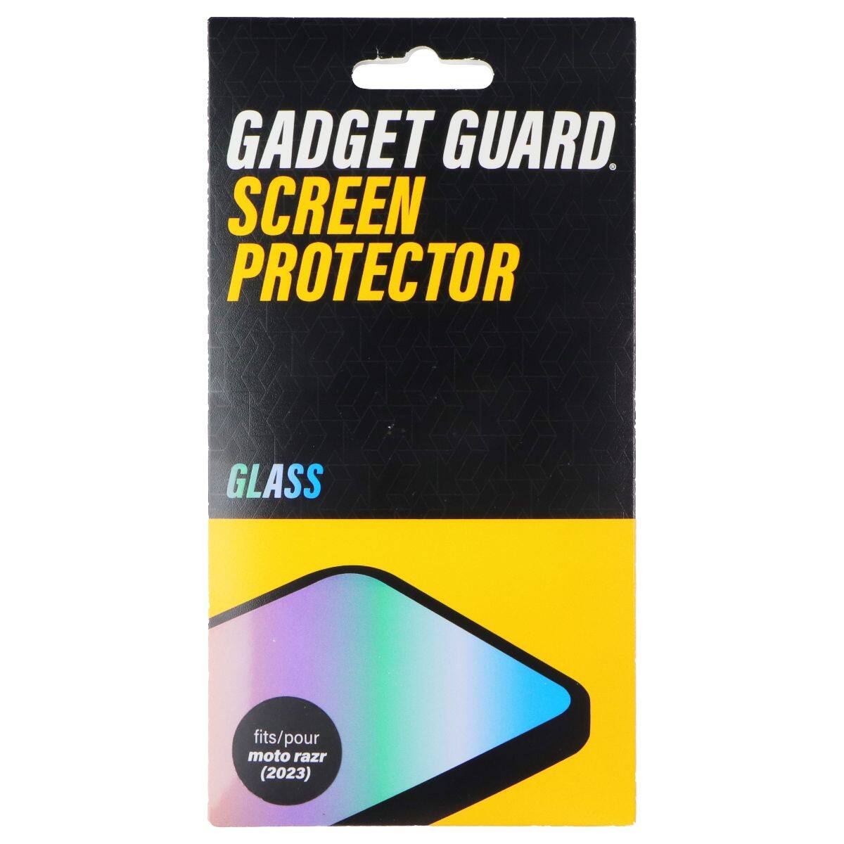 GADGET GUARD. SCREEN PROTECTOR GLASS fits/pour moto razr (2023)