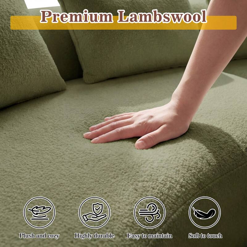 Premium Lambswool

- Plush and cozy
- Highly durable
- Easy to maintain
- Soft to touch