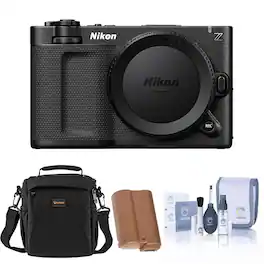 Bundle - Nikon - ZR 6K Cinema Camera, with Extra Battery, Shoulder Bag and Cleaning Kit