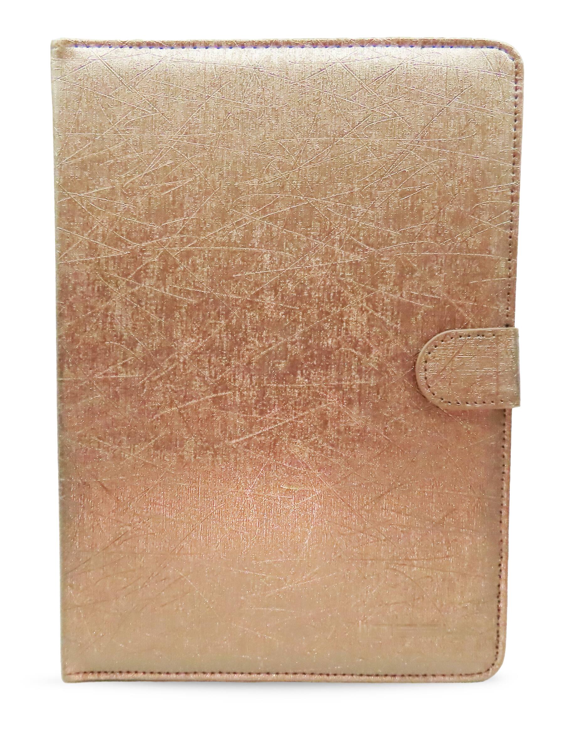 Left. LINSAY - LINSAY 10.1" Octa Core 256GB Storage Android 15 with Unique Oracle Keyboard Case and Tablet Briefcase - Brown.