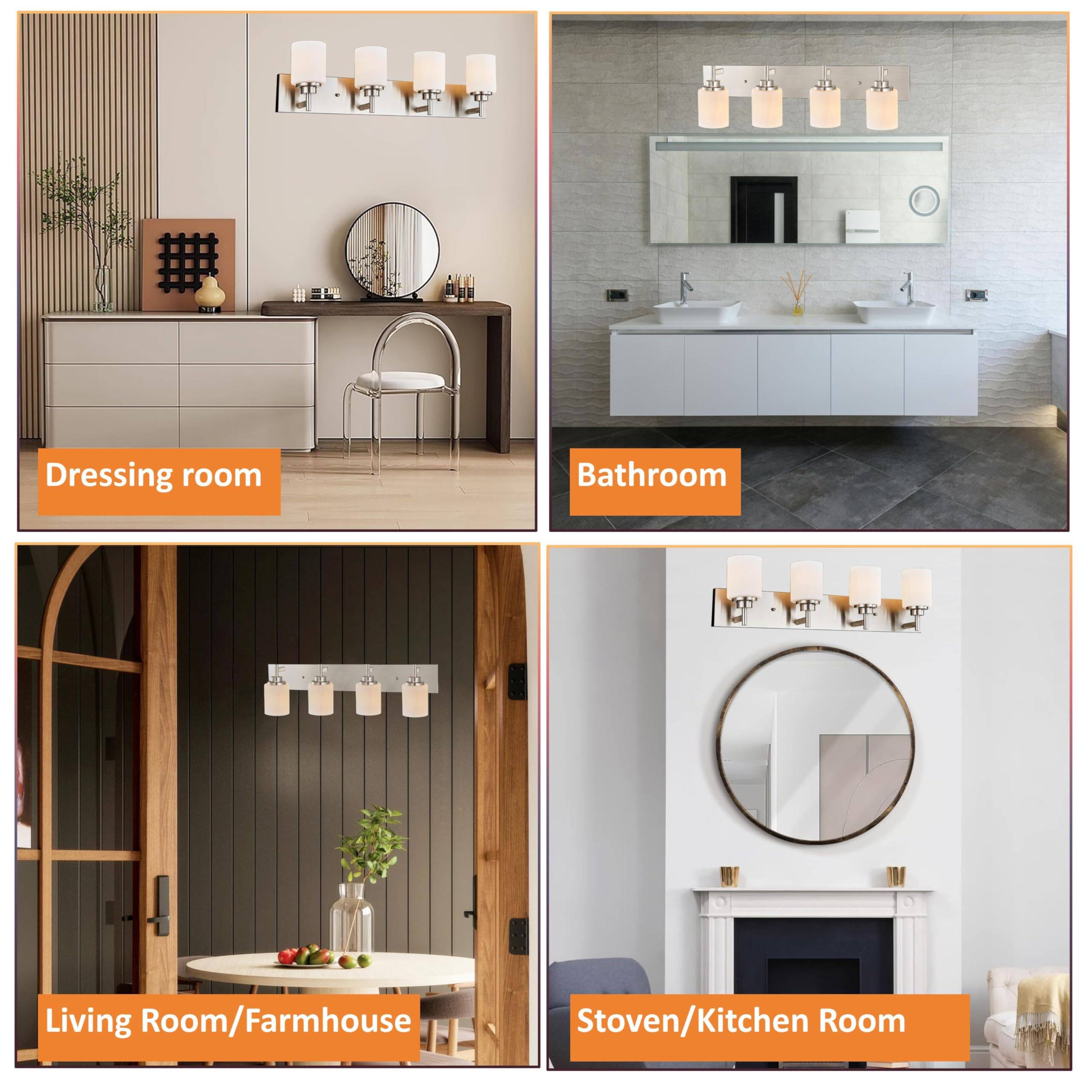 Dressing room  
Bathroom  
Living Room/Farmhouse  
Stoven/Kitchen Room