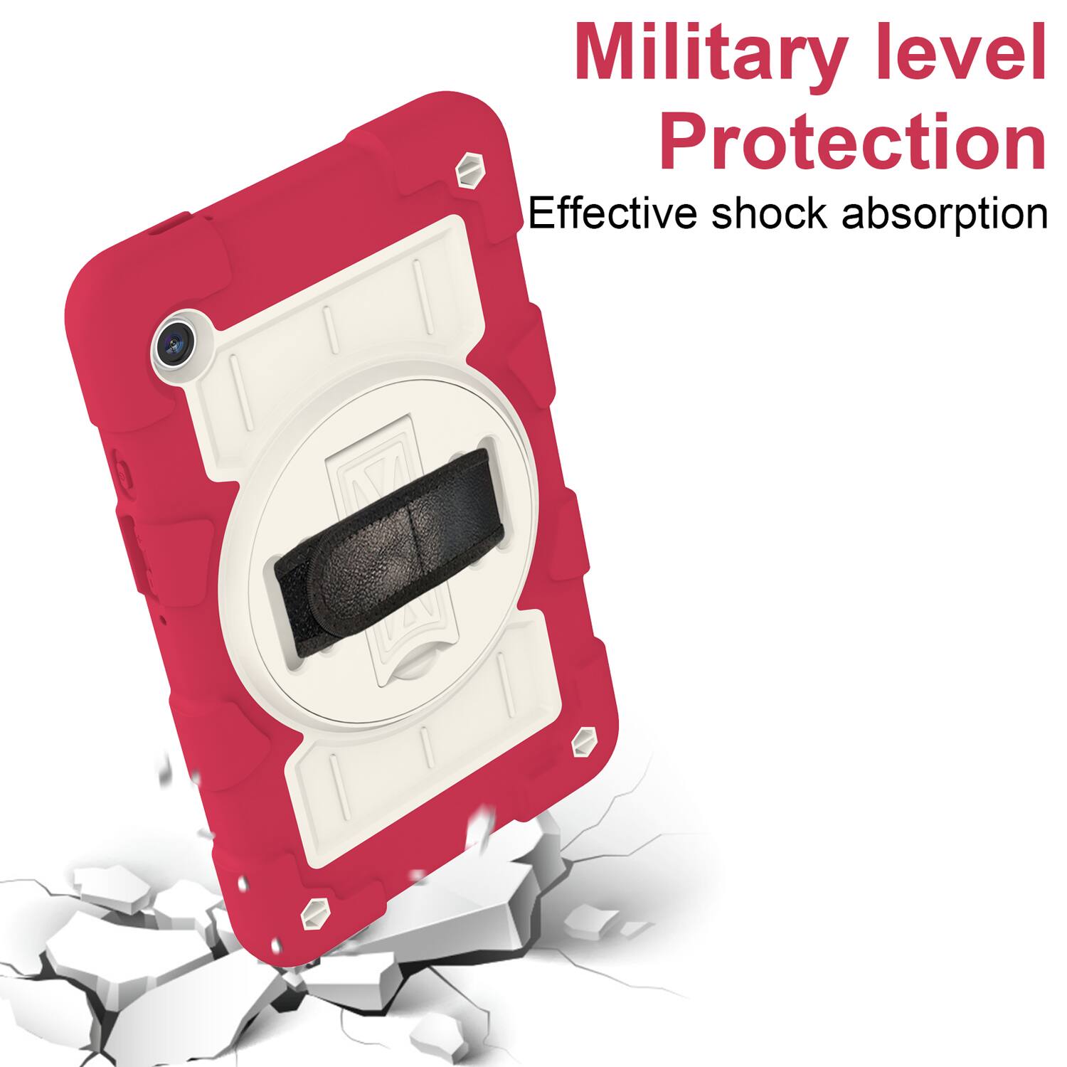 Military level Protection  
Effective shock absorption