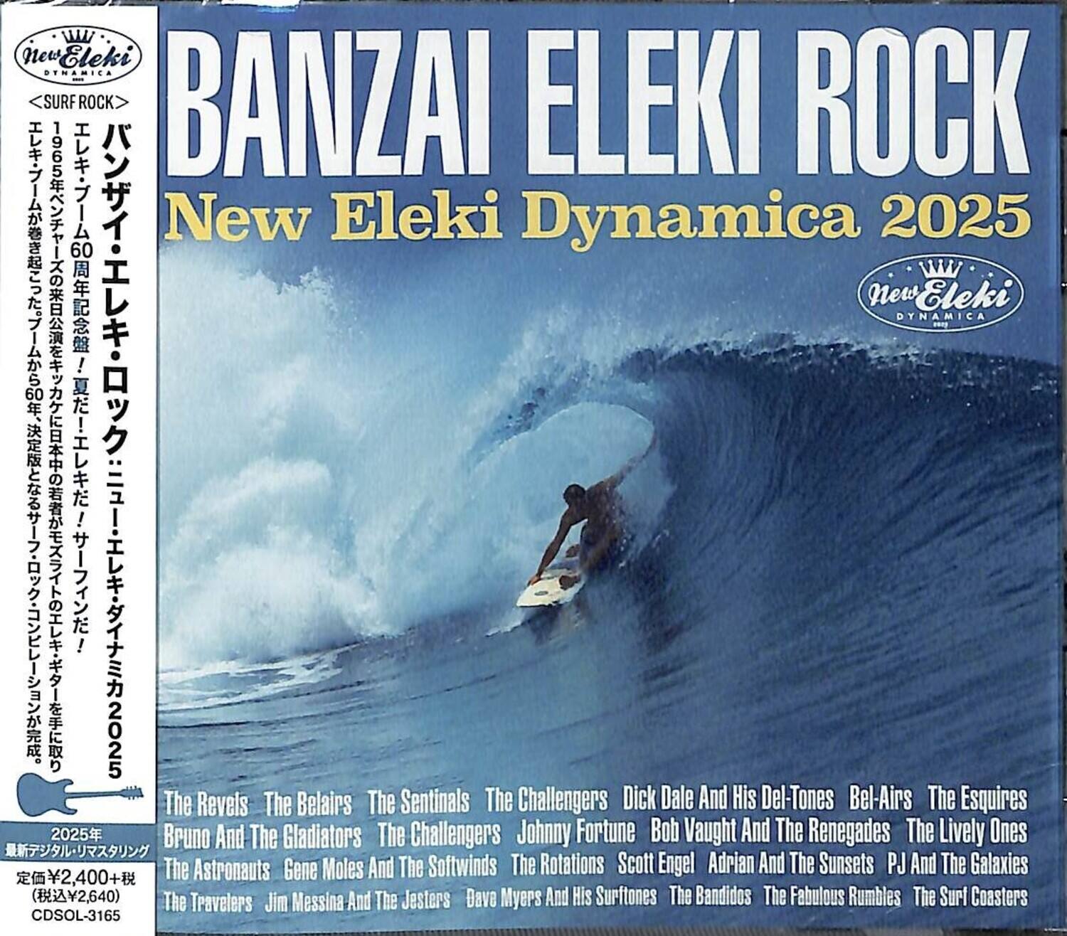 Various Artists - Banzai Eleki Rock - New Eleki Dynamica 2025 / Various   - COMPACT DISCS [CD] price history on PriceWatchPro