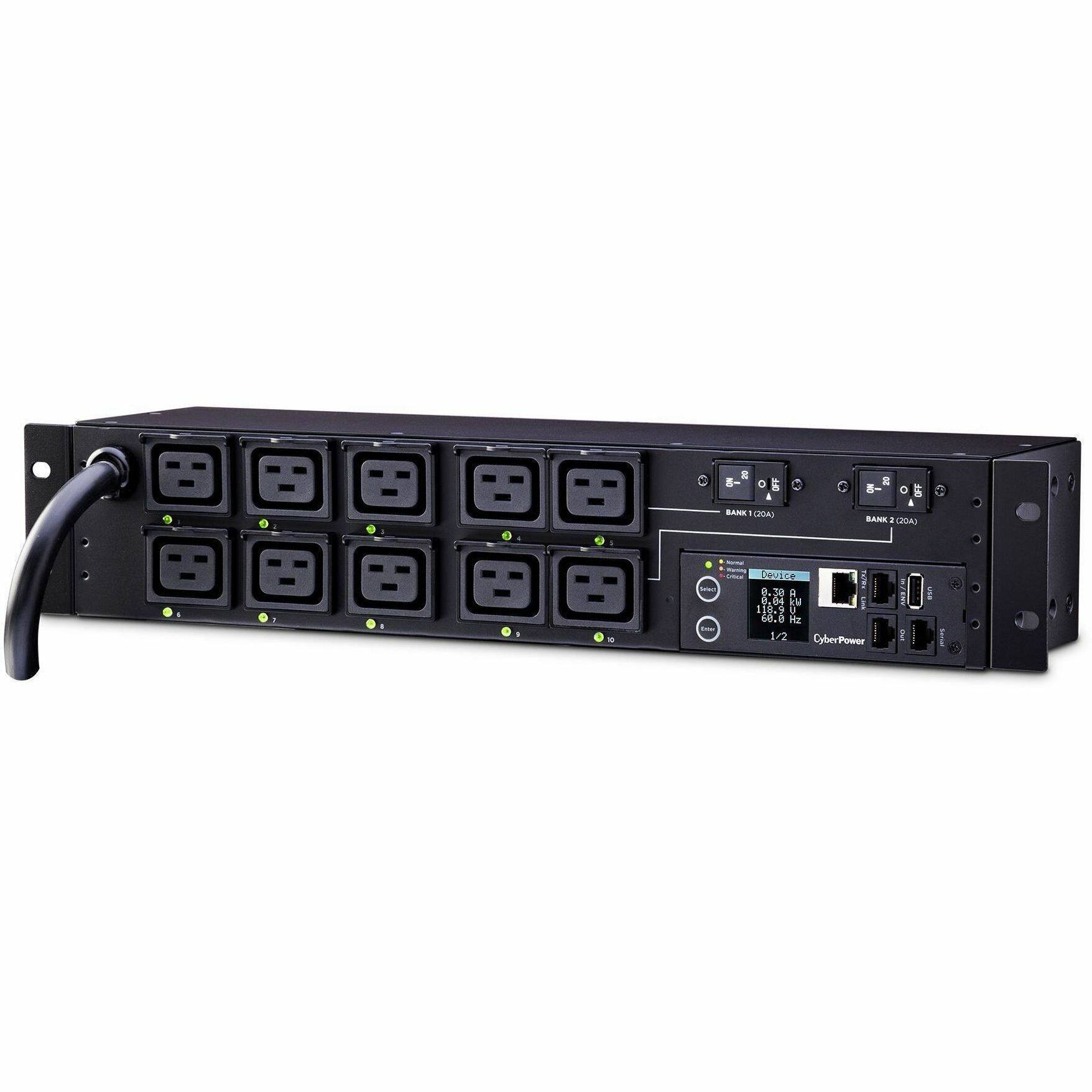 1
20 ON- 0 BANK1 (AOS)
NO 20 C I BANK 1 (AOS)
I
i C
Normal Device Select 0.38 A THE 0.04 ki 118.9 J 60.0  Dier 1/2 CyberPower