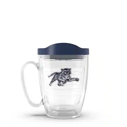 Front. Tervis - Jackson State Tigers 16oz. Emblem Classic Tumbler - Multicolor.