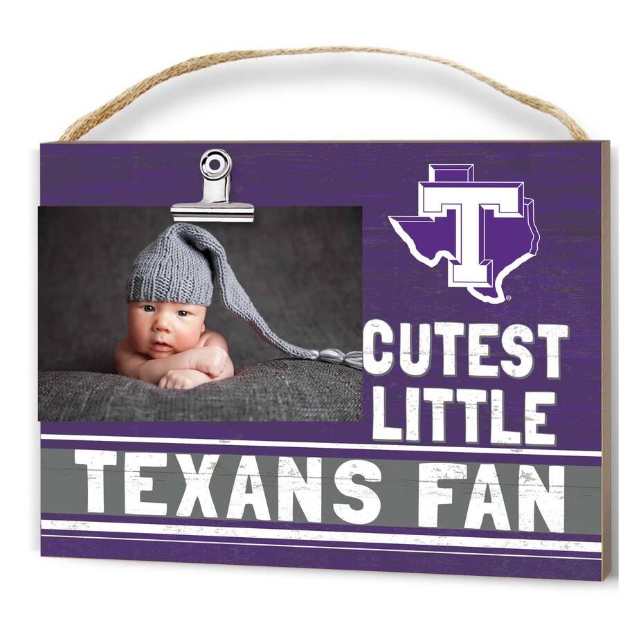 Tarleton Decor Jardine Tarleton State Texans 8'' x 10'' Cutest Little Fan Team Logo ...