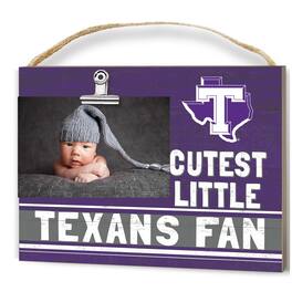 Jardine - Tarleton State Texans 8'' x 10'' Cutest Little Fan Team Logo Clip Photo Frame - Purple