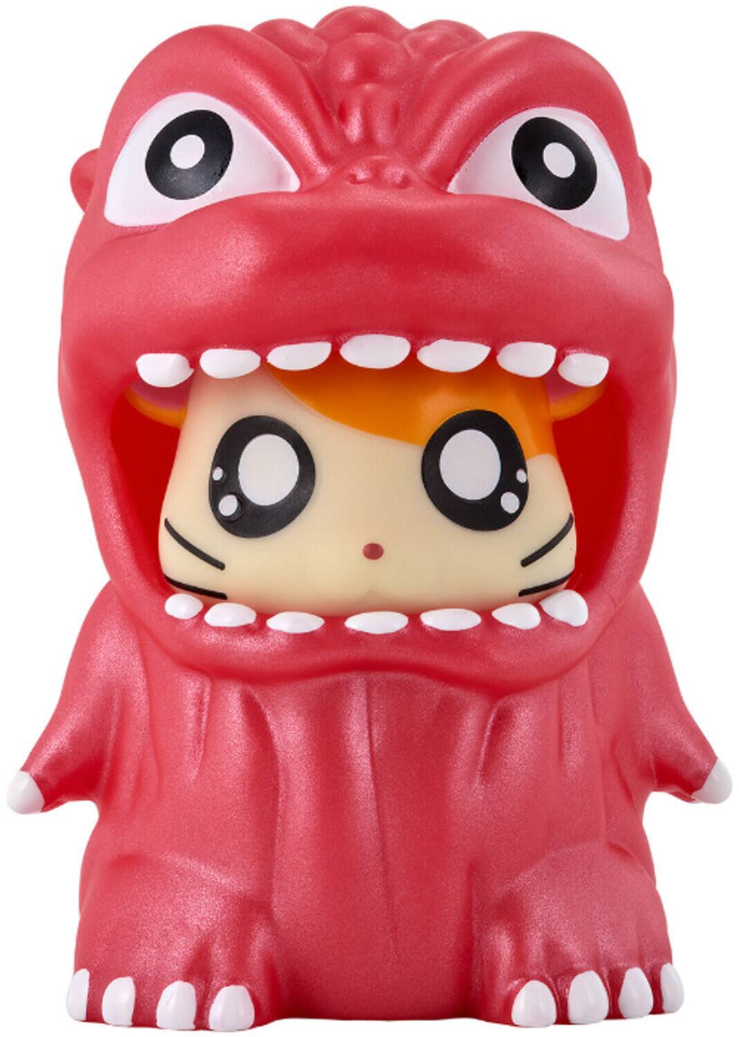 Alt View 1. Bandai - Bandai - Godzilla x Hamtaro - Movie Monster Series - GODZIHAM-KUN Metallic Red Figure   - Collectibles - Multicolor.