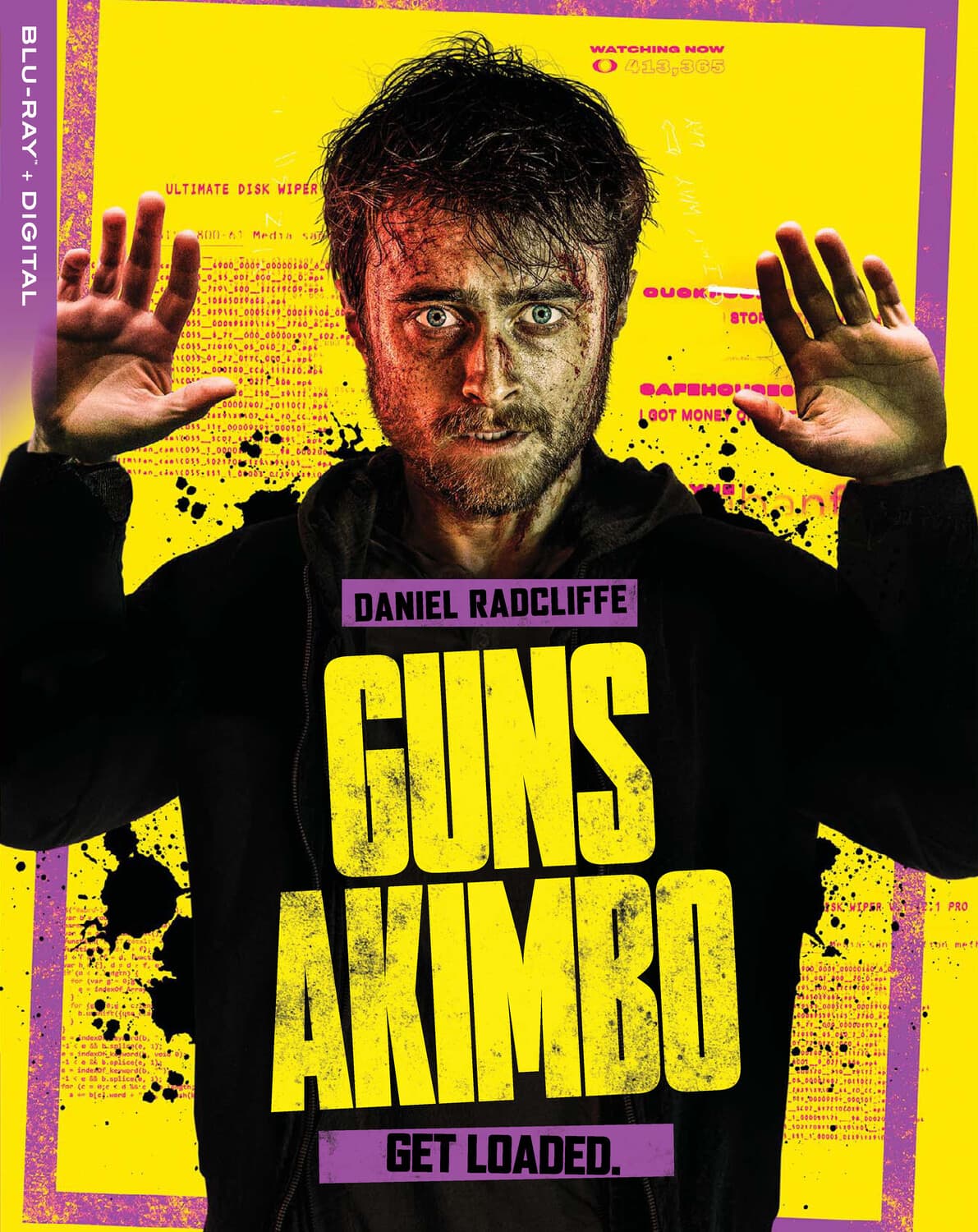 Front. Guns Akimbo   - BLU-RAY.
