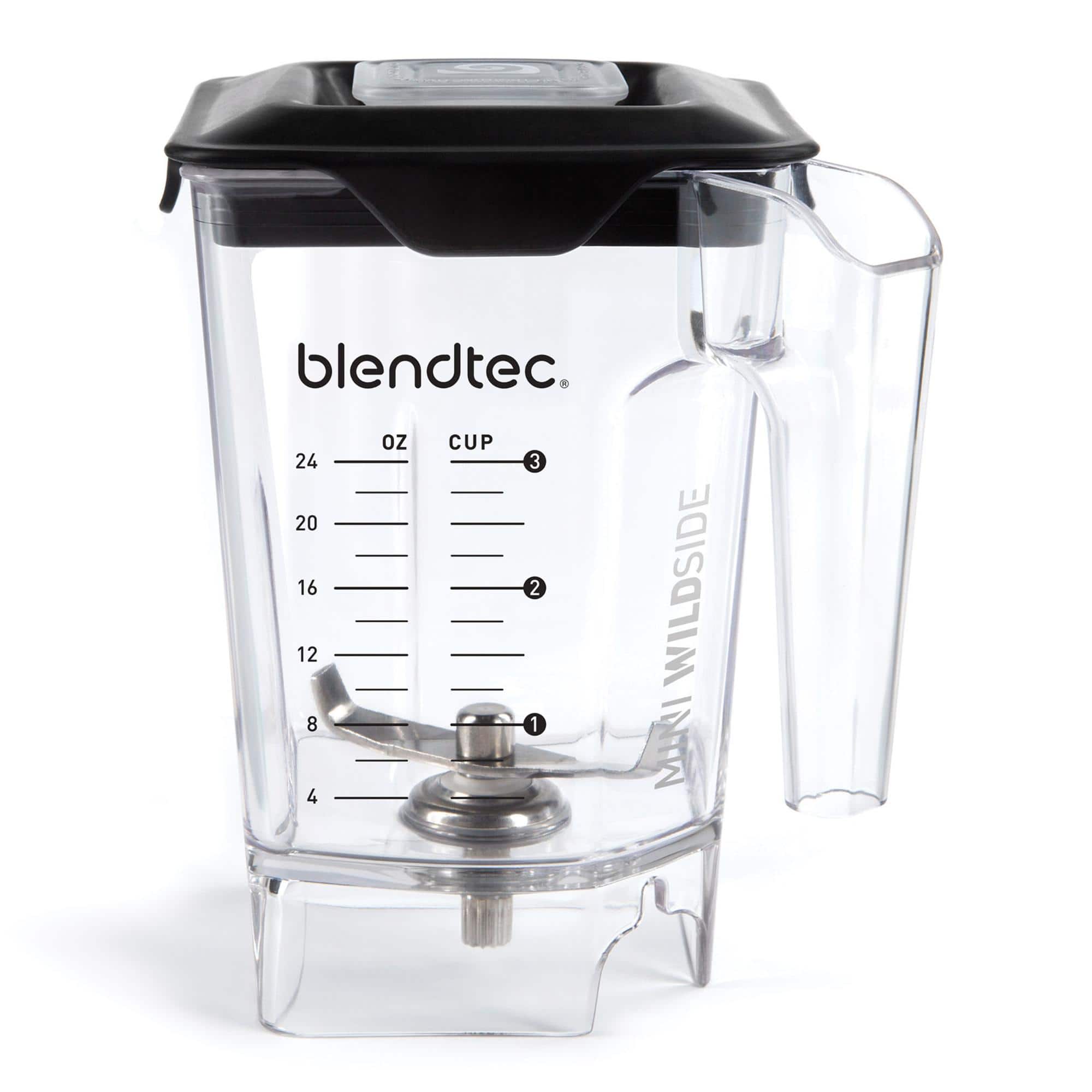 Blendtec - Mini WildSide, Five Sided, Personalized Blender Jar Vented Latching Lid, BPA-free, 46 oz - Clear price history on PriceWatchPro
