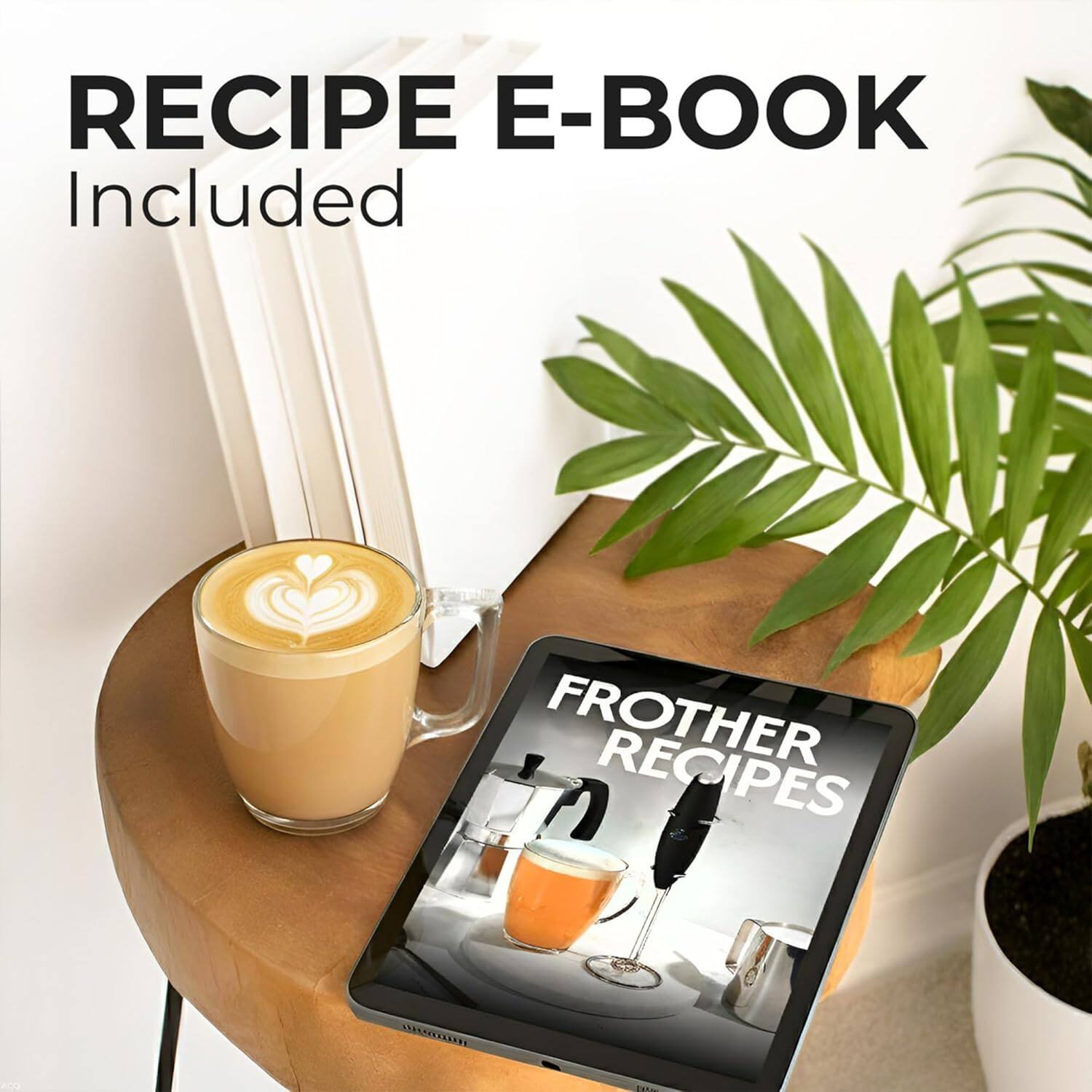RECIPE E-BOOK Included  
FROTHER RECIPES
