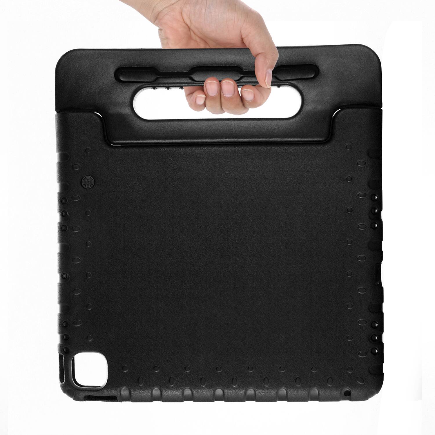 Alt View 2. UUCOVER - Kid-Friendly Case for Apple iPad Air 13-inch M4 M3 M2 2026/25025/2024 Tablet Protective Cover with Handle and Kickstand - Black.