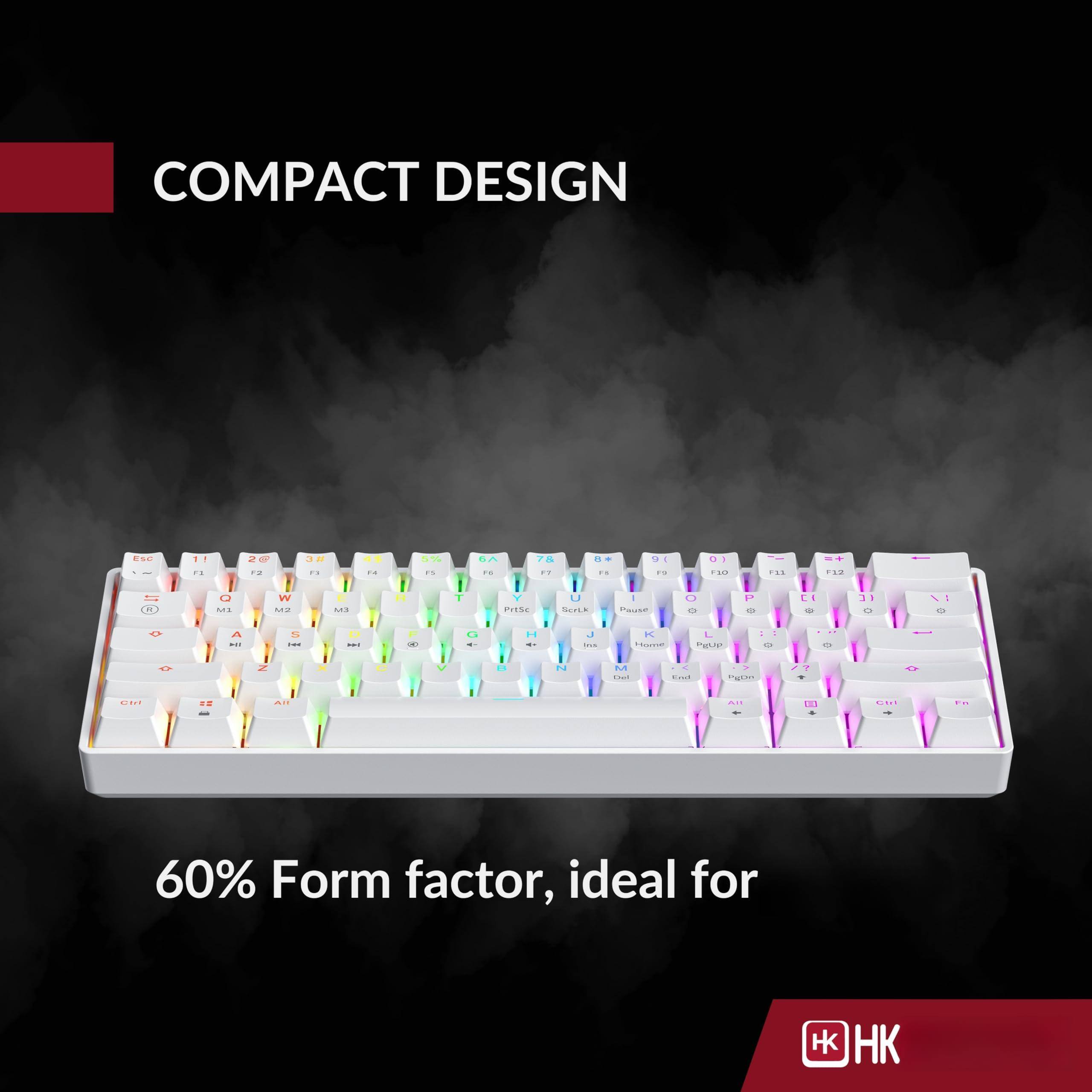 COMPACT DESIGN

60% Form factor, ideal for

HK