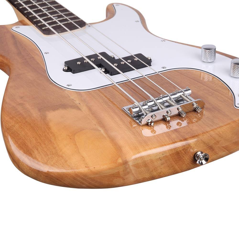 Alt View 1. Winado - Electric Bass Guitar 4 String  Full Size Basswood Right Handed.