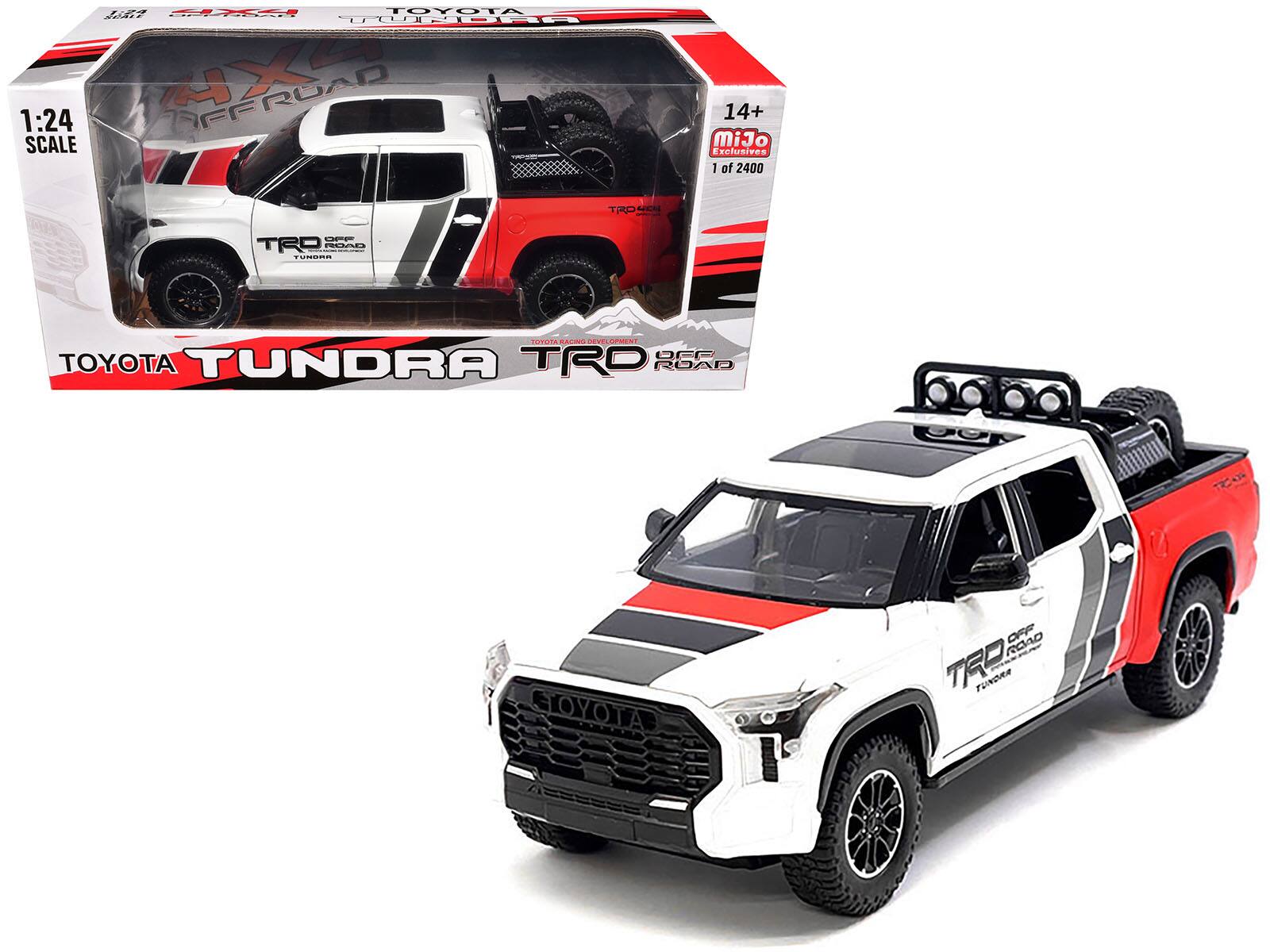 Gelance TOYOTA TUNDRA TRD OFF ROAD 1:24 SCALE

14+ MiJo Exclusives 1 of 2400

TOYOTA RACING DEVELOPMENT OFF ROAD TRD TUNDRA