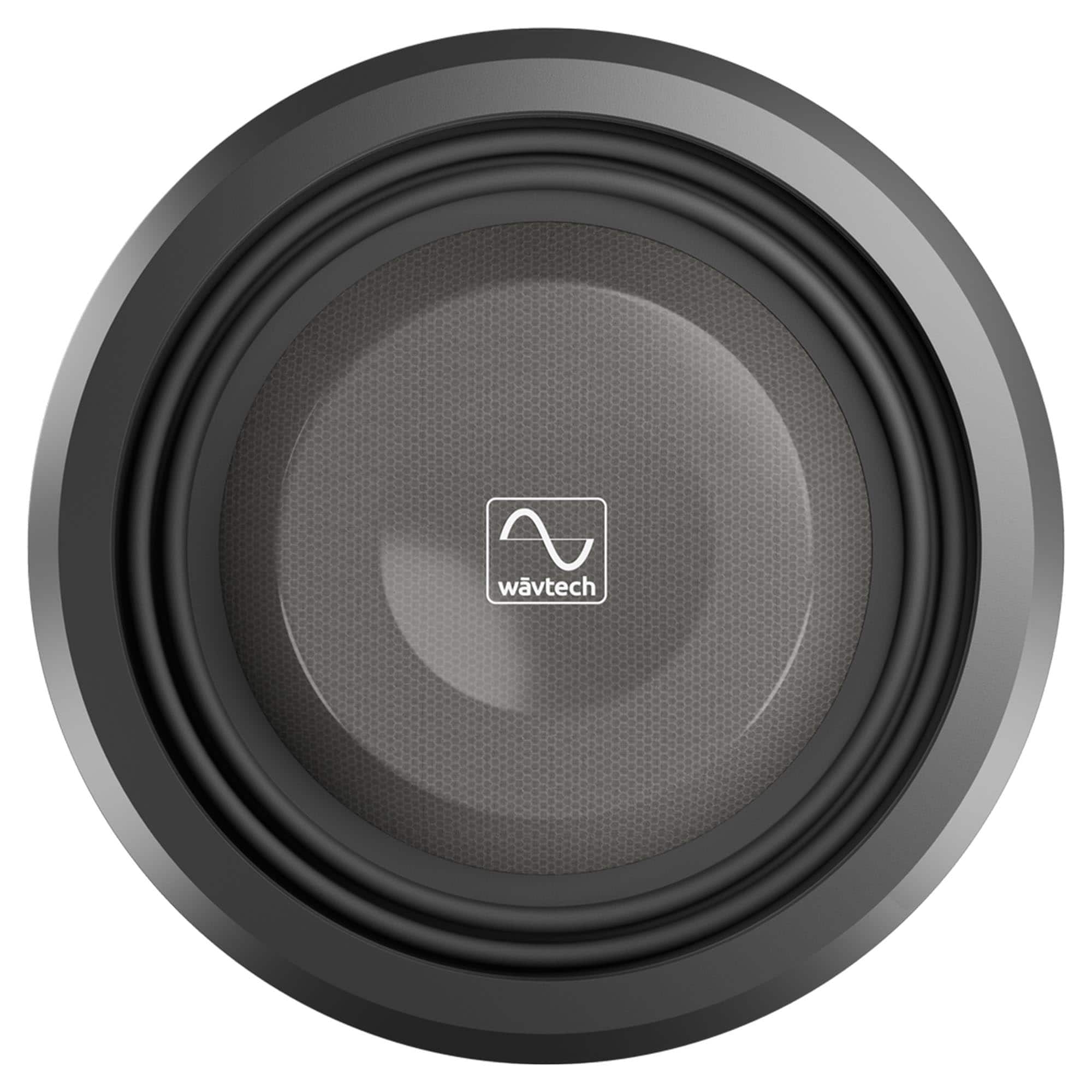 Wavtech - THINPRO10-2 10” Professional Series Shallow 2 Ohm Subwoofer - Black/Gray