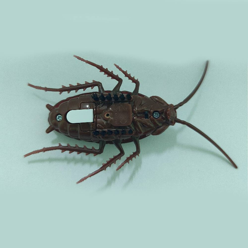 Alt View 2. Topteng - Realistic Remote Control Cockroach Toy - Lifelike Crawling RC Insect for Pranks, Halloween Gifts for Kids & Adults.