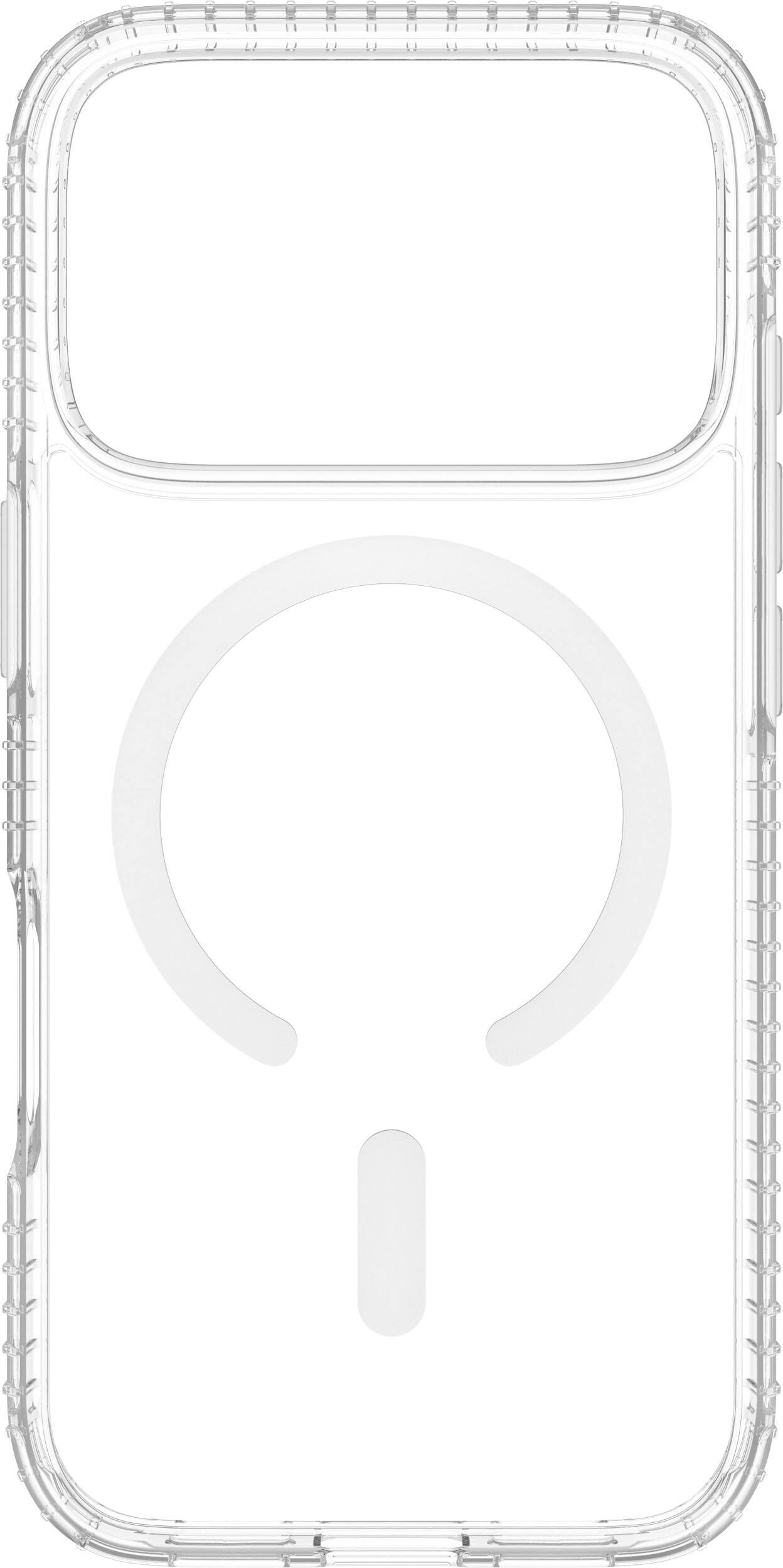 Alt View 11. Insignia™ - Hard-Shell Case with MagSafe for Apple iPhone 18 Pro/17 Pro - Clear.