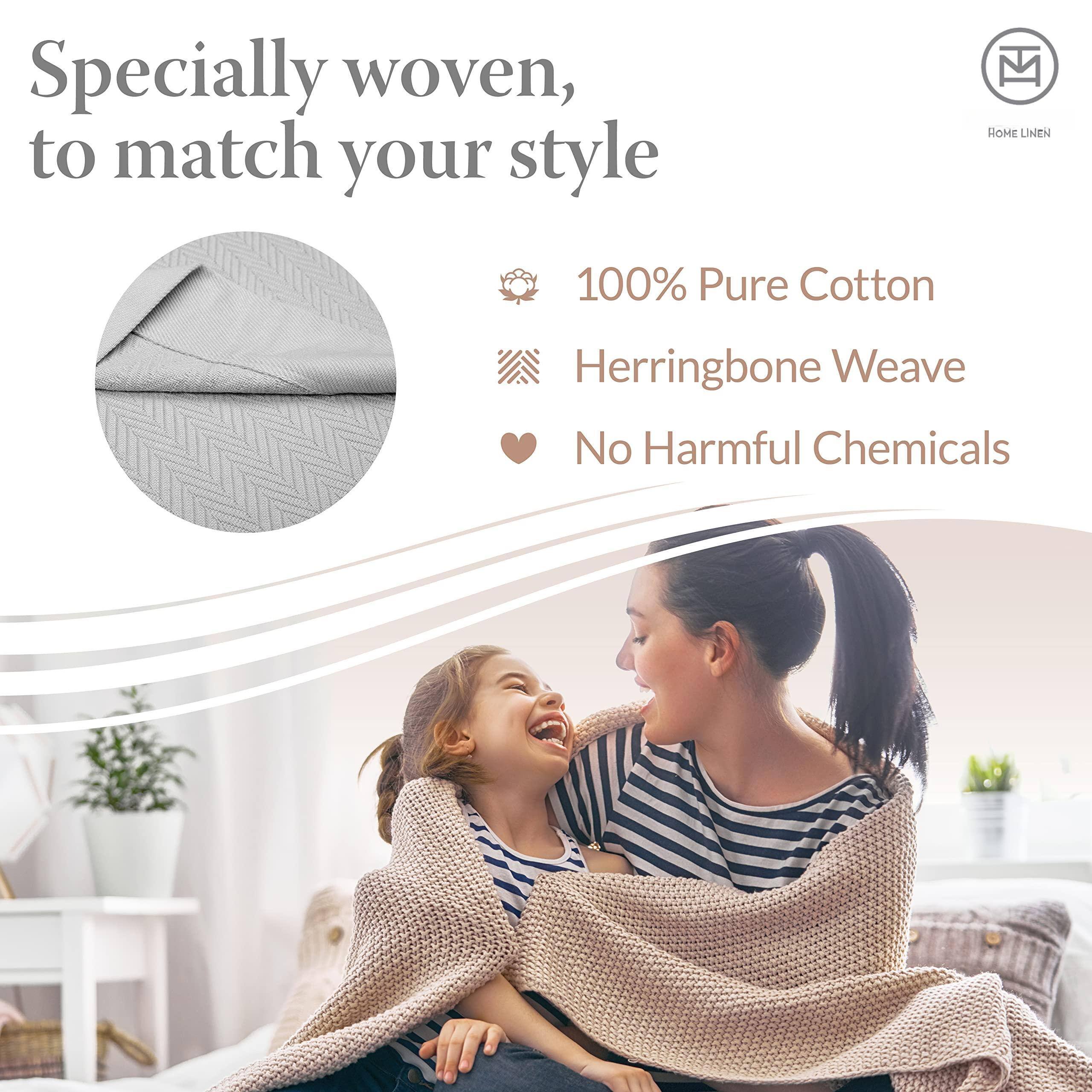 Specially woven, to match your style

100% Pure Cotton  
Herringbone Weave  
No Harmful Chemicals