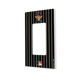 Keyscaper - Pittsburgh Pirates 1958-1966 Cooperstown Pinstripe Single Rocker Light Switch Plate - Multicolor