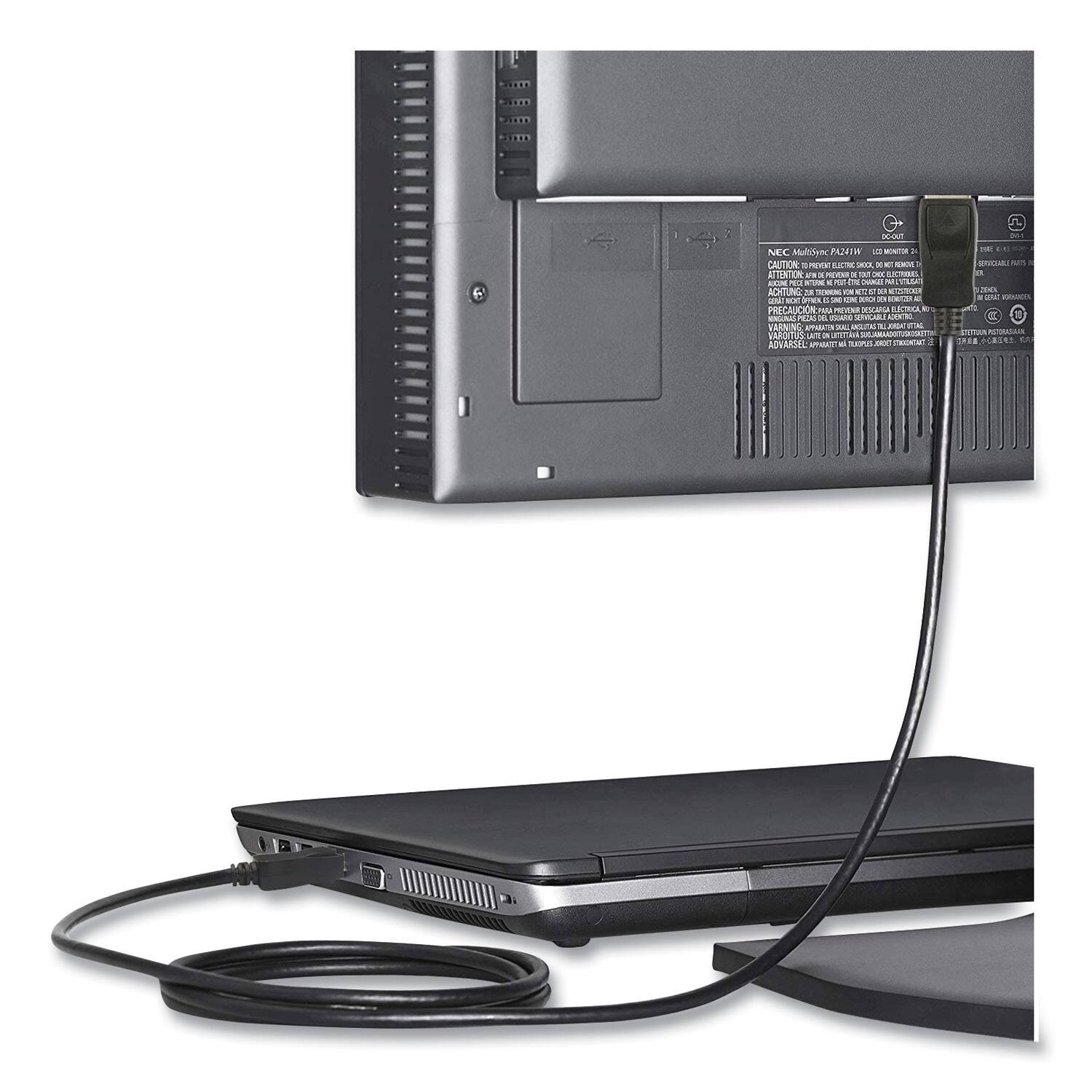 NEC MultiSync PA241W  
LCD MONITOR  
CAUTION: TO PREVENT ELECTRIC SHOCK, DO NOT EXPOSE THIS APPLIANCE TO RAIN OR MOISTURE.  
AVERTISSEMENT: NE PAS EXPOSER CET APPAREIL À LA PLUIE OU À L'EAU.  
ADVERTENCIA: NO EXPOSAR ESTE APARATO A LA LLUVIA O AGUA.  
PRECAUCIÓN: NO EXPOSAR ESTE APARATO A LA LLUVIA O AGUA.  
ADVERTISSEMENT: DO NOT EXPOSE THIS APPLIANCE TO RAIN OR MOISTURE.  
WARNING: DO NOT EXPOSE THIS APPLIANCE TO RAIN OR MOISTURE.  
WARNING: DO NOT EXPOSE THIS APPLIANCE TO RAIN OR MOISTURE.  
WARNING: DO NOT EXPOSE THIS APPLIANCE TO RAIN OR MOISTURE.  
WARNING: DO NOT EXPOSE THIS APPLIANCE TO RAIN OR MOISTURE.  
WARNING: DO NOT EXPOSE THIS APPLIANCE TO RAIN OR MOISTURE.  
WARNING: DO NOT EXPOSE THIS APPLIANCE TO R