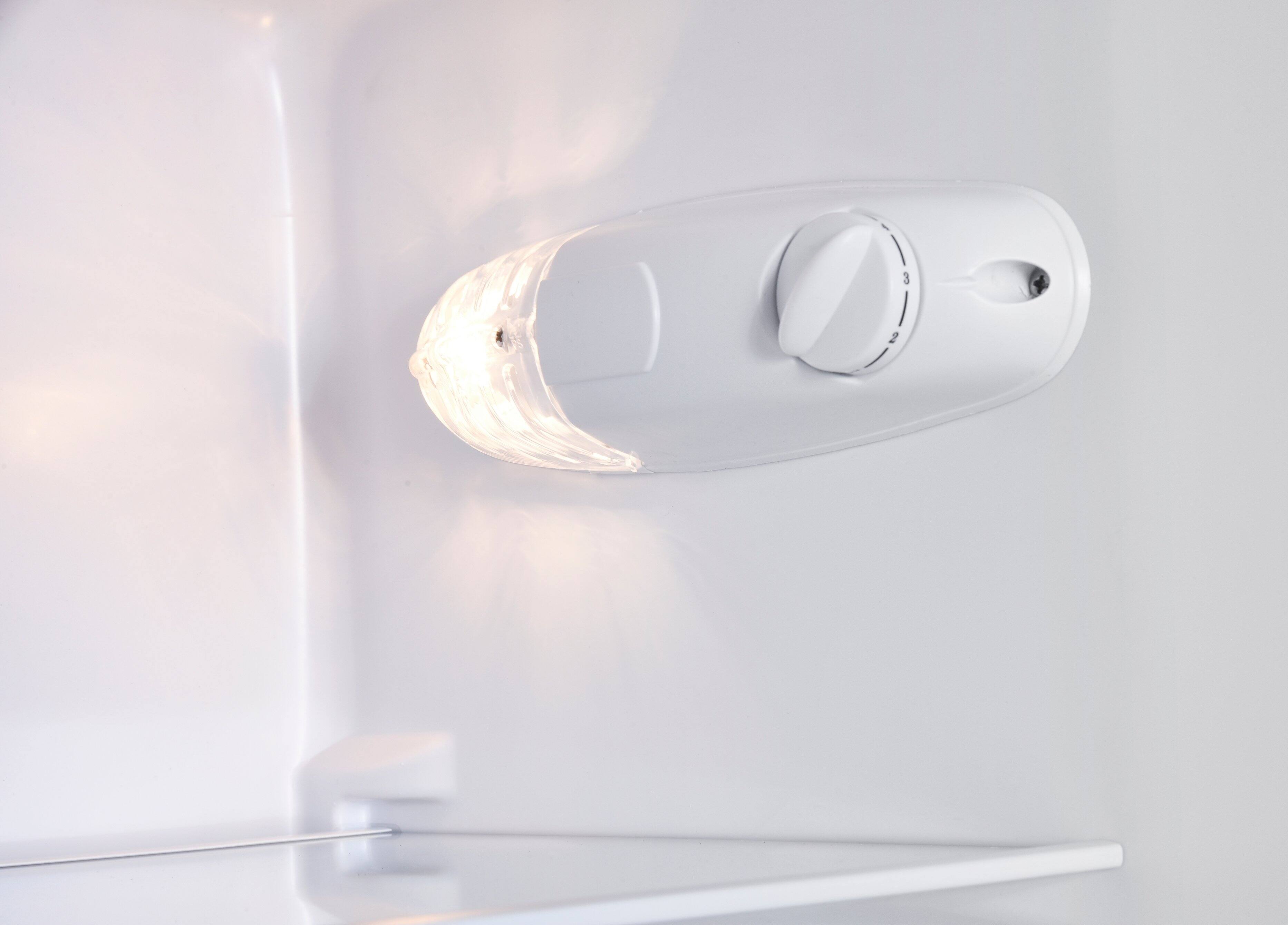Back. Premium Levella - 7.3 CuFt Top-Mount Refrigerator in White with Three Full-Width Door Balconies - White.