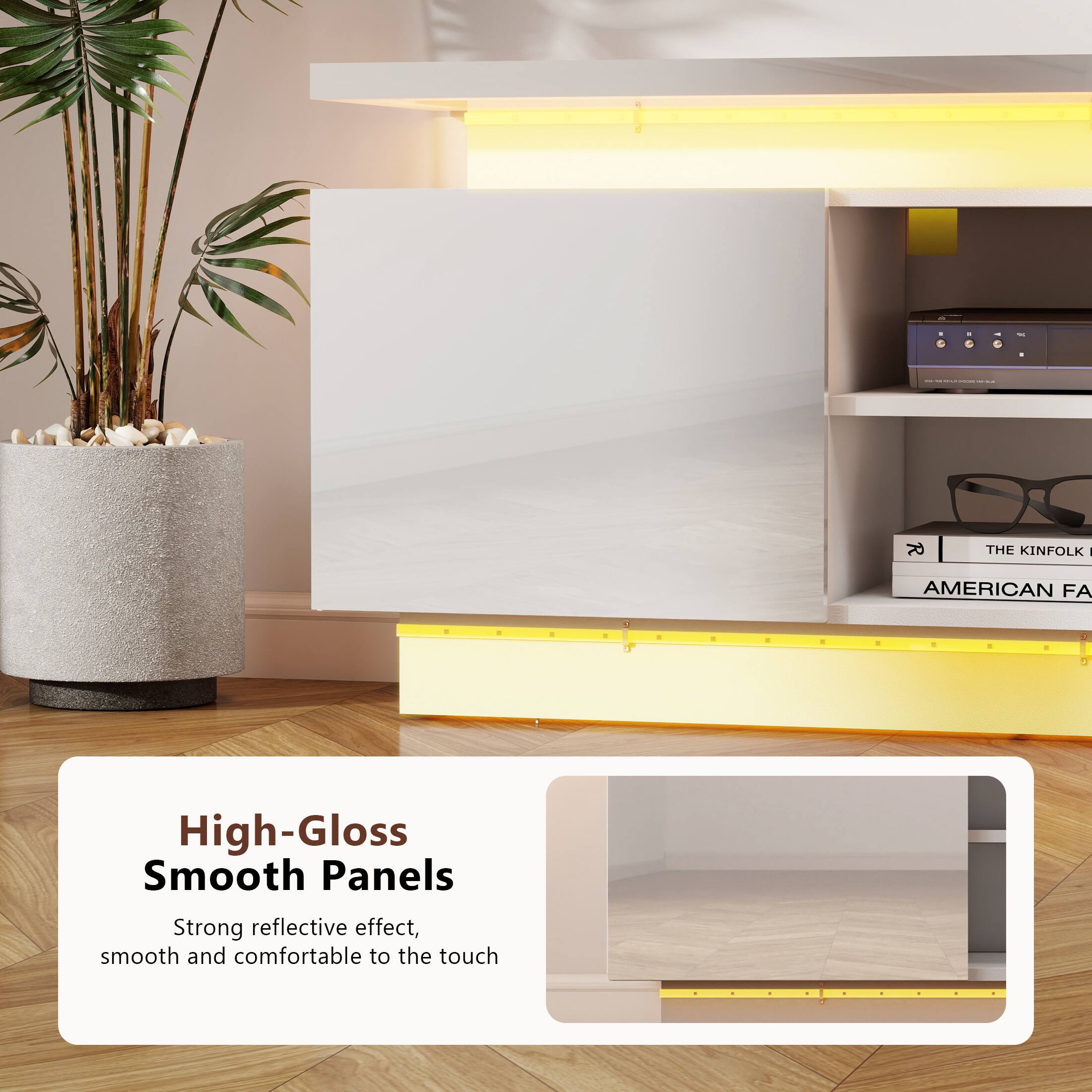 2: THE KINFOLK AMERICAN FA
High-Gloss Smooth Panels
Strong reflective effect, smooth and comfortable to the touch