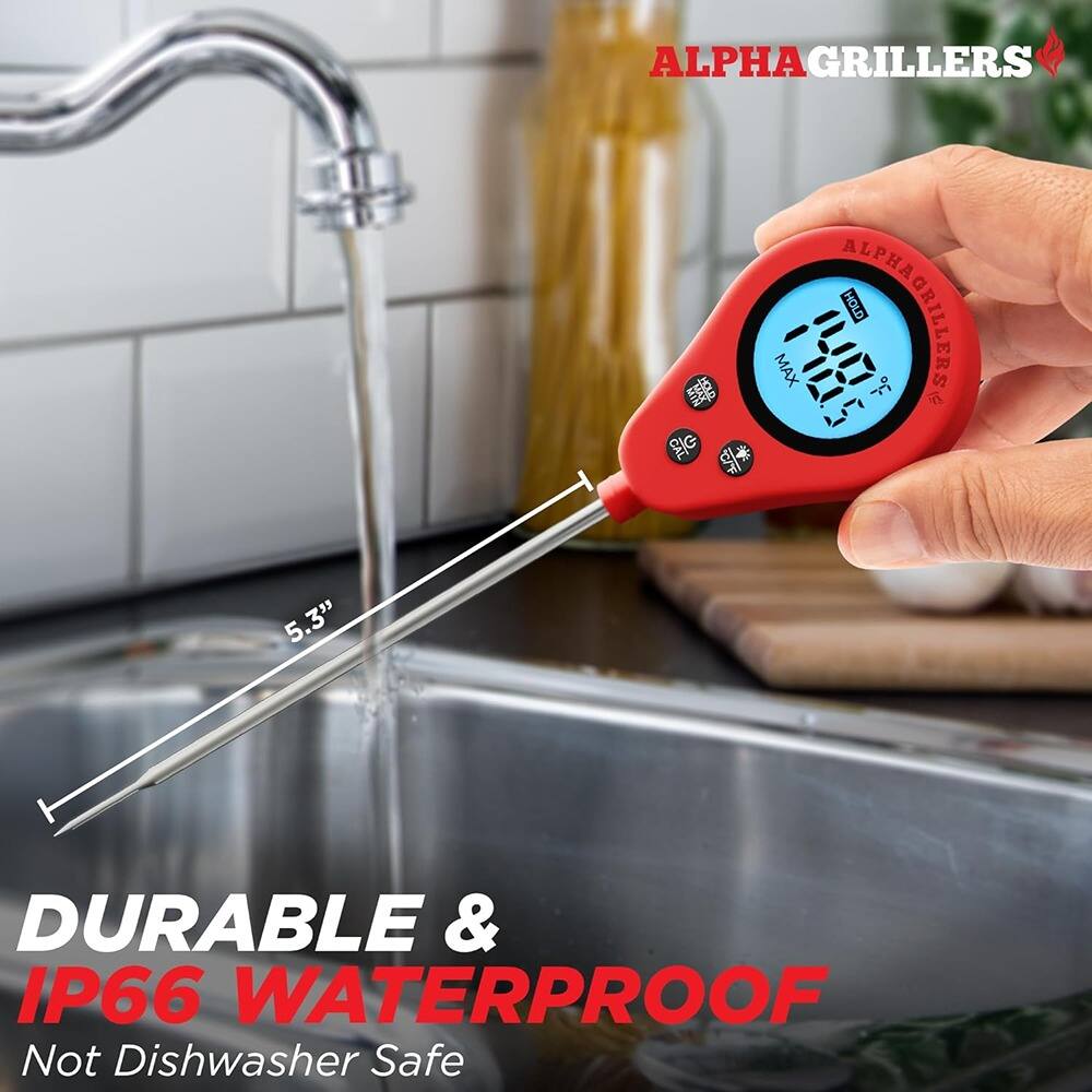 ALPHA GRILLERS

DURABLE & IP66 WATERPROOF
Not Dishwasher Safe

5.3"