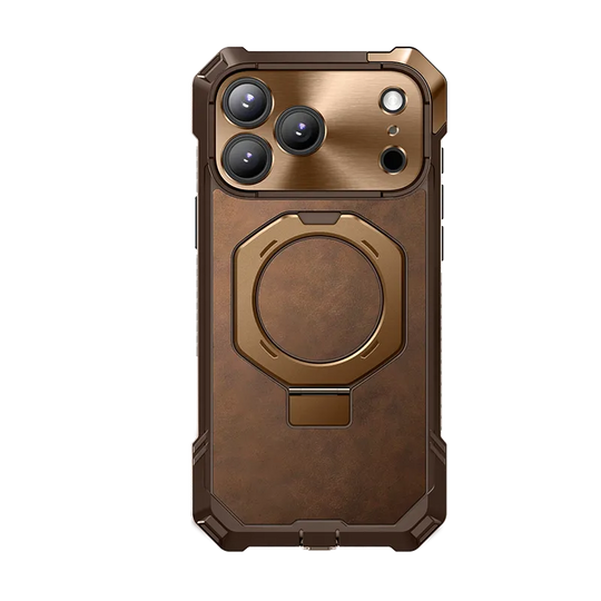 Alt View 1. SUPCASE - UB Grip Rugged MagSafe Case for iPhone 17 Pro Max – Heavy-Duty Protection with Magnetic Charging Support - Leather.