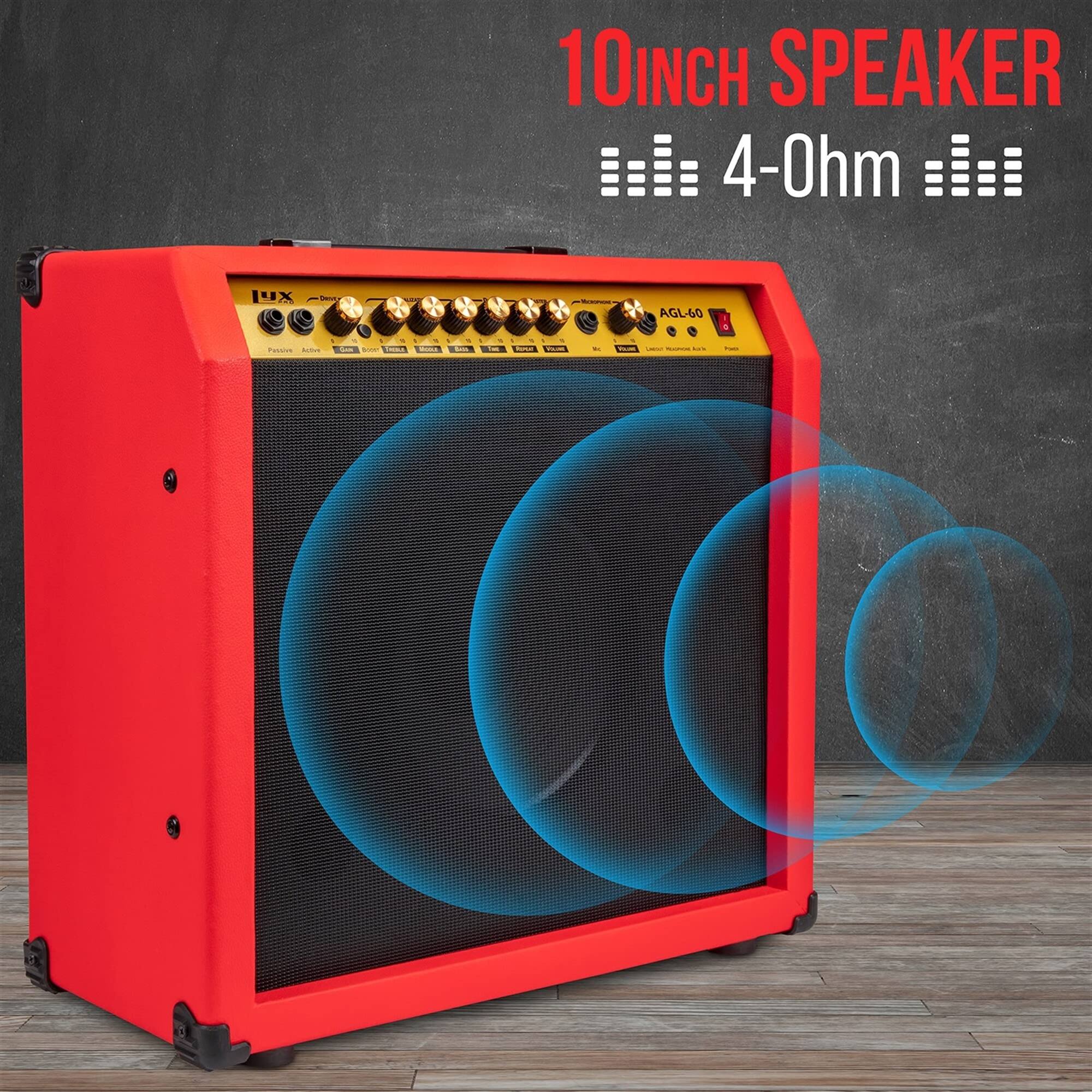 10INCH SPEAKER 4-0hm Ux AGL-60