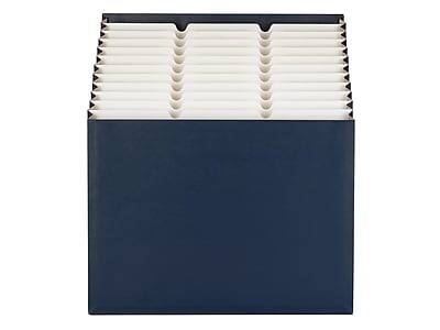 Alt View 2. Smead -  Secure Stadium File, Letter Size, 12-Pocket, Navy Blue  - Navy Blue.