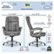 Left Zoom. Serta - Fairbanks Bonded Leather Big and Tall Executive Office Chair - Gray.