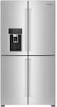 KitchenAid - 19.4 Cu. Ft. French Door Refrigerator with Flexible Temperature Zone - Stainless Steel