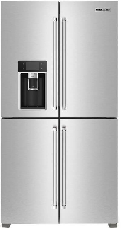 KitchenAid 36 in. Wide 19.4 cu. ft. French Door Refrigerator with KitchenAid 36 in. Wide 19.4 cu. ft. French Door Refrigerator with