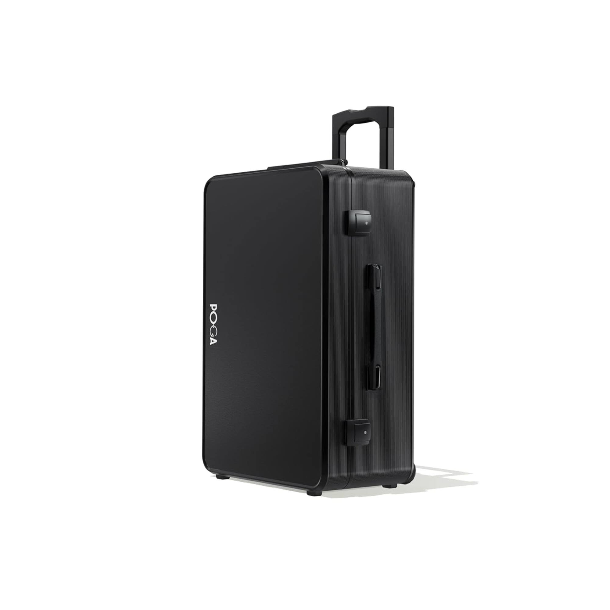 Back. POGA - SLY Xbox Series X Premium Portable Console Travel Case w/ Trolley &  24'' AOC Gaming Monitor - Black.