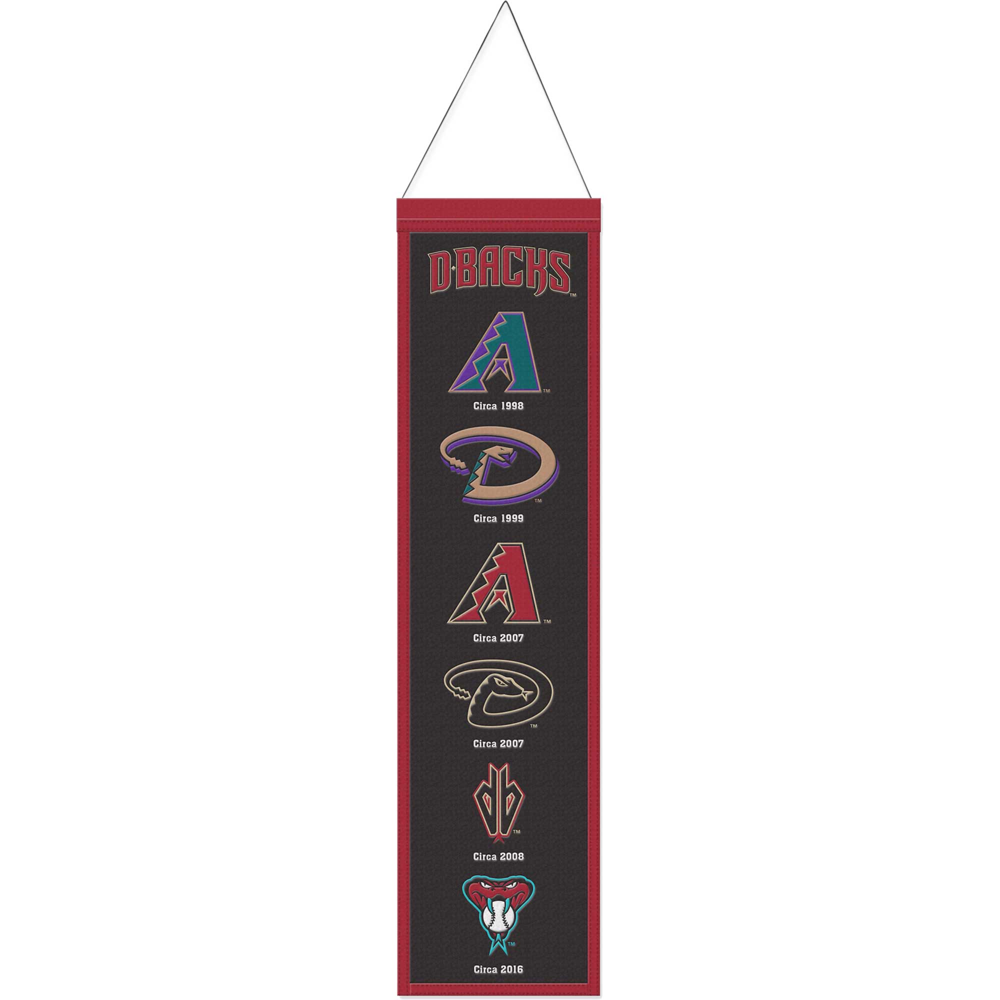 WinCraft - Arizona Diamondbacks 8" x 32" Evolution Banner - Multicolor
