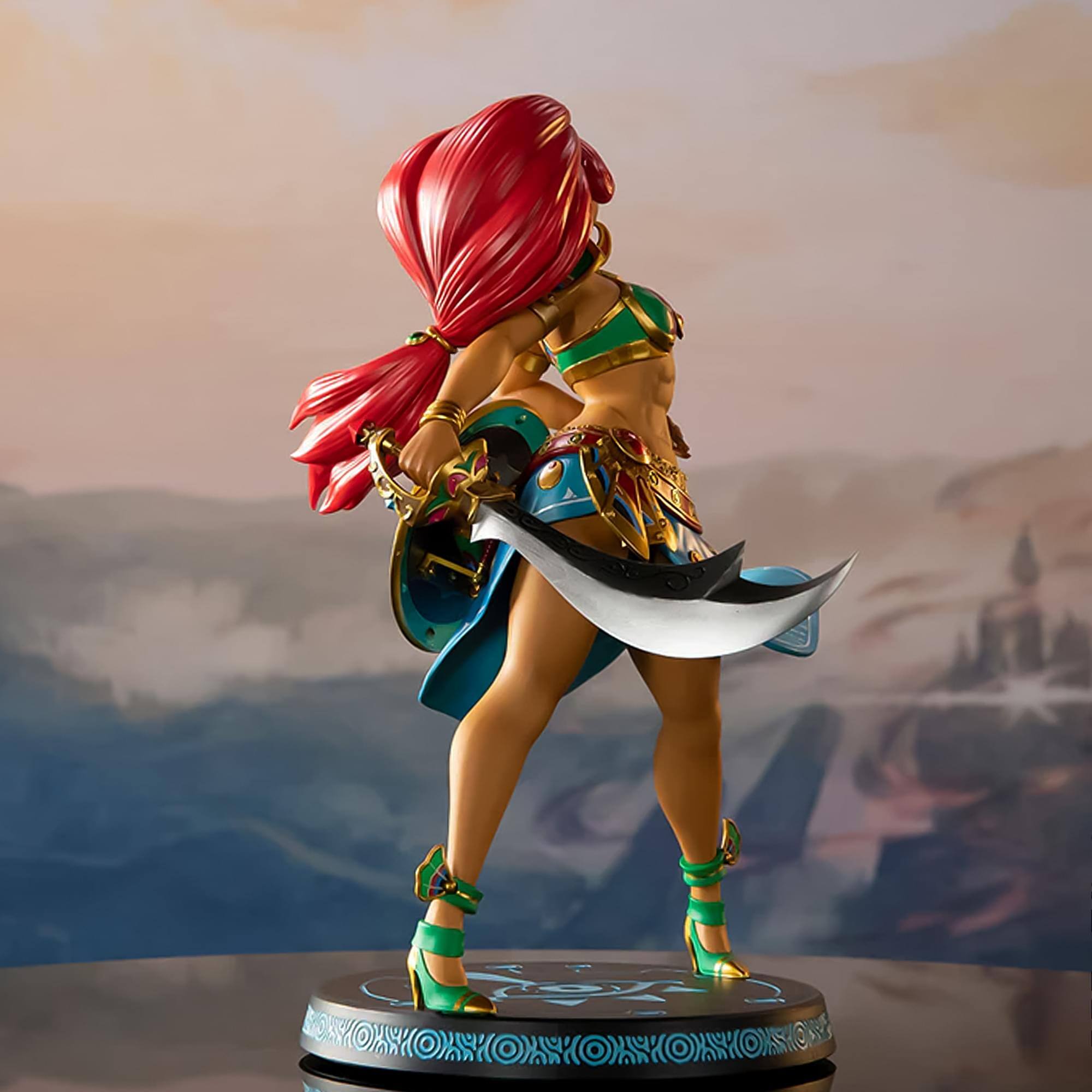 Alt View 4. Dark Horse Comics - Legend Of Zelda Breath Of The Wild Urbosa Statue | Standard Edition - Blue.