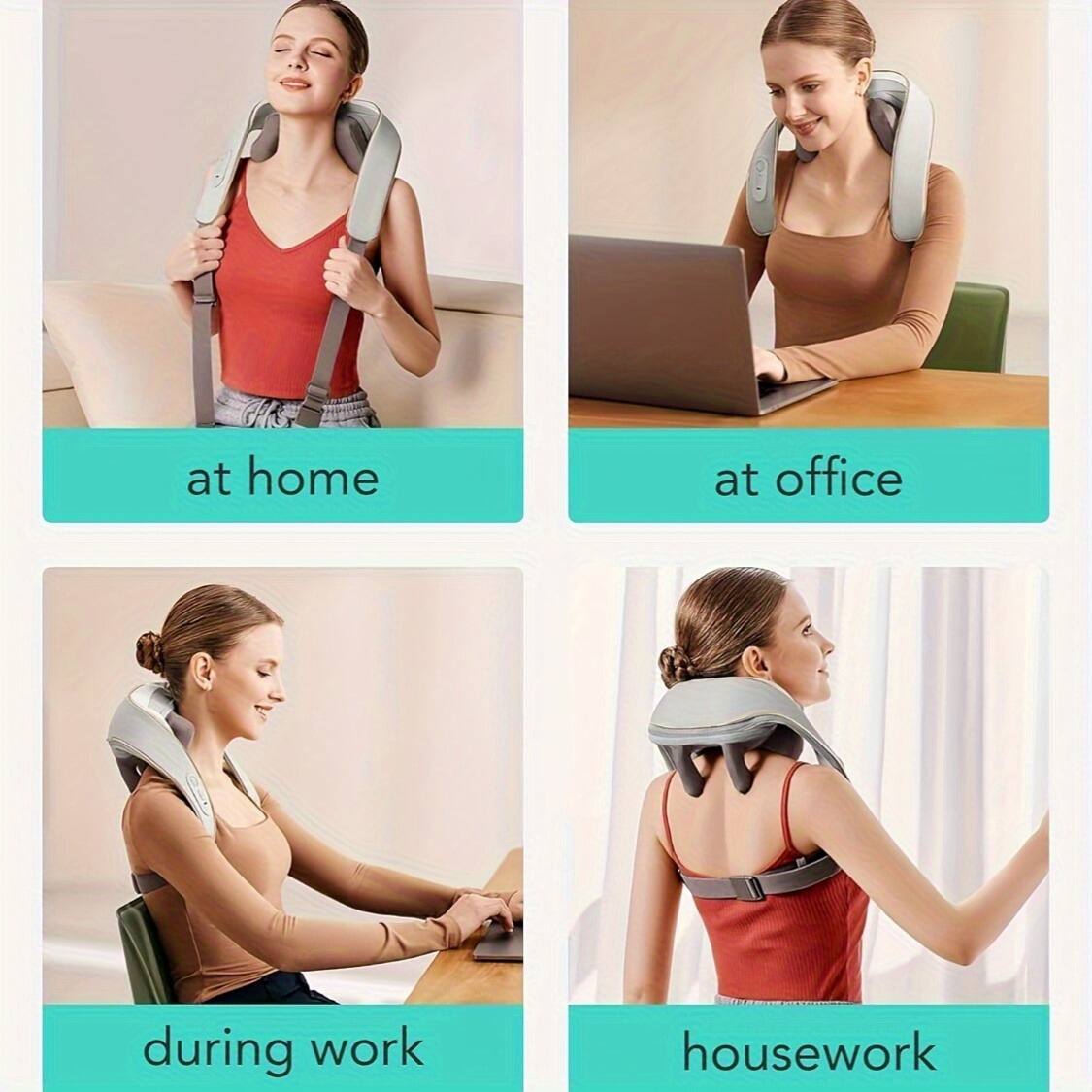 - at home
- at office
- during work
- housework