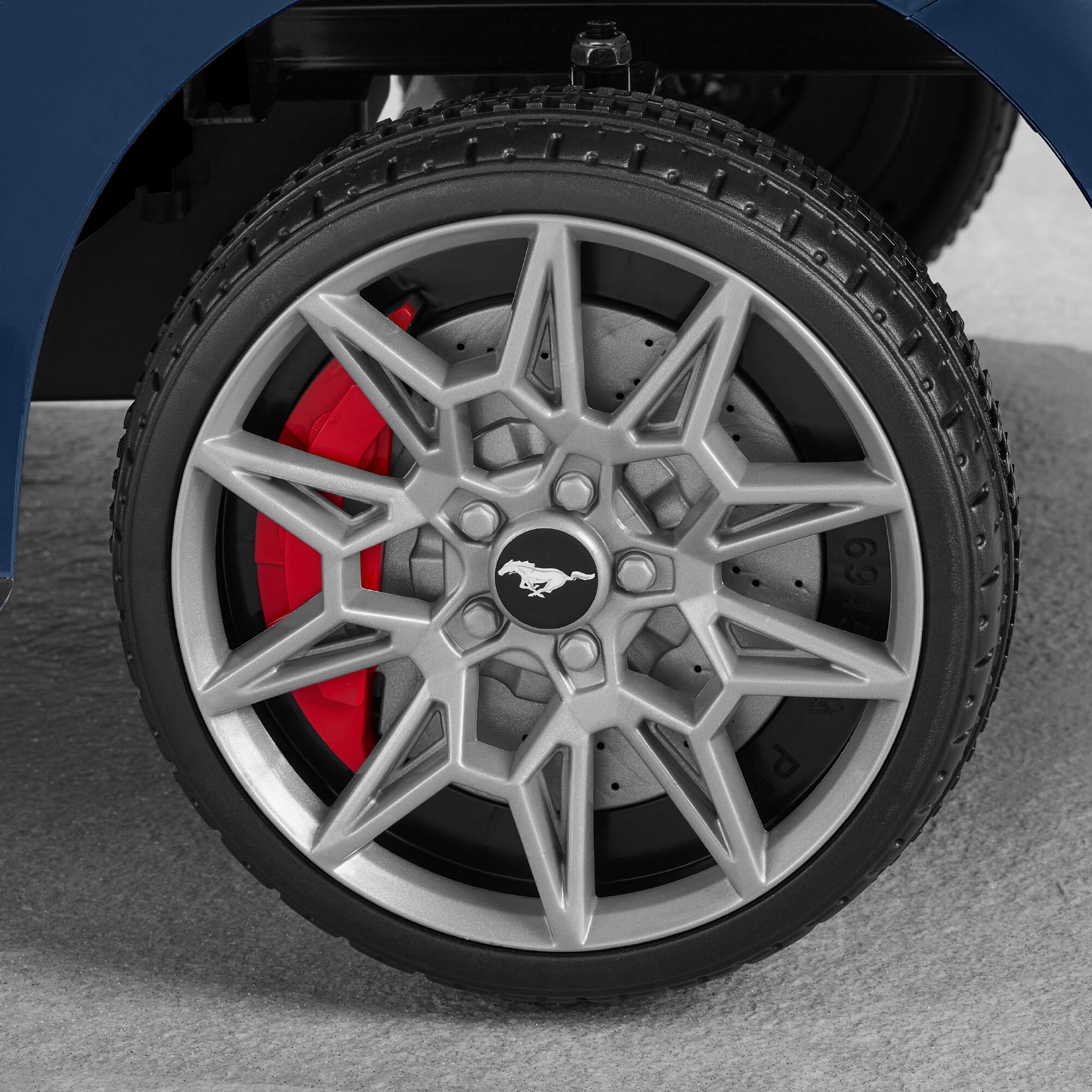 Alt View 7. Best Choice Products - Best Choice Products Kids 12V Electric Ride-On Car Officially Licensed Ford Mustang w/ Remote, LED Lights - Blue - Blue.