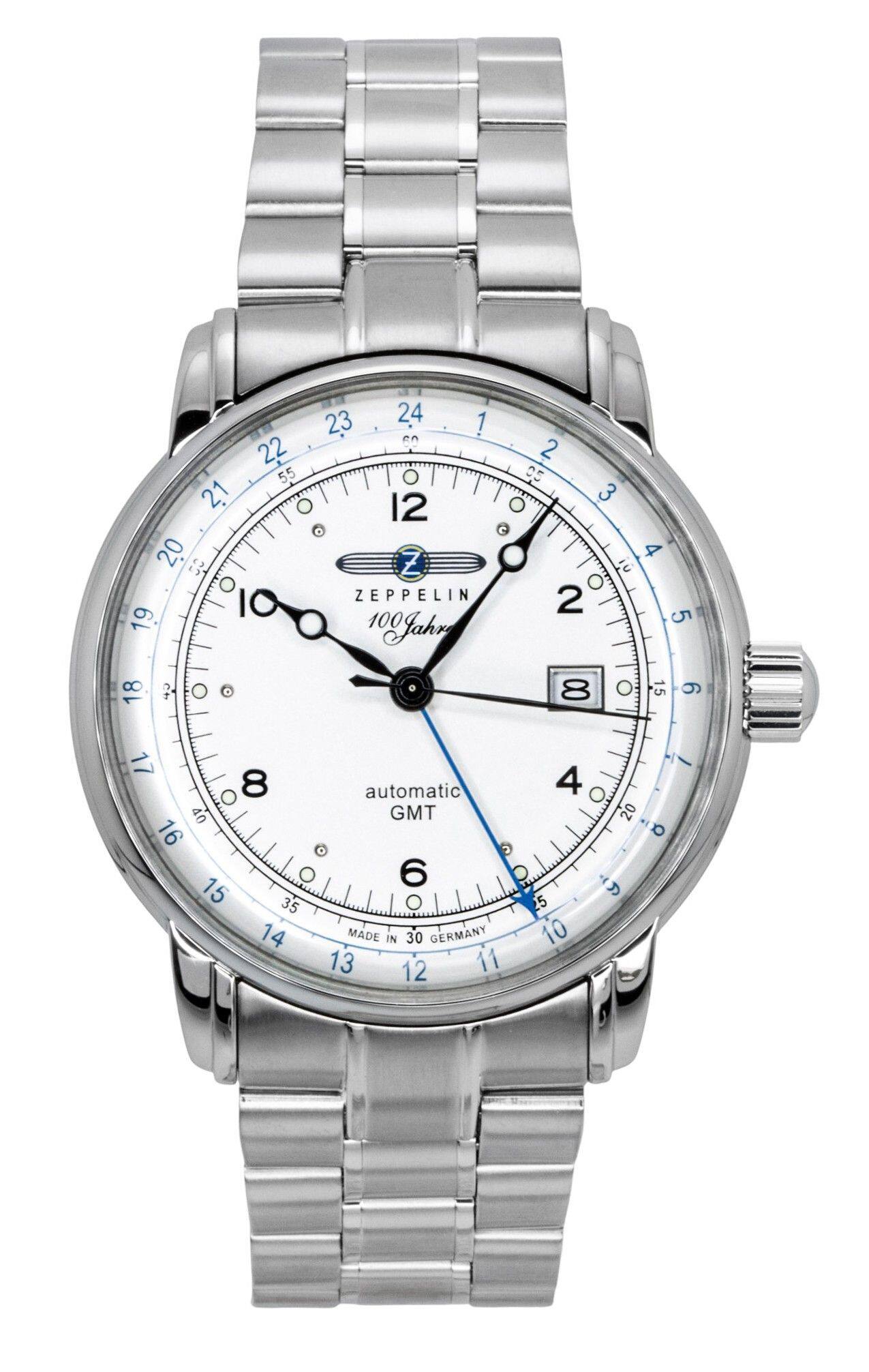 23 24 1 60 22 2 55 05 21 3 12 20 4 10 2 ZEPPELIN 100 Jahre

18 43 8 15 9 17 8 automatic 4 40 GMT 20 16 6 15 35 25 14 MADE IN 30 GERMANY