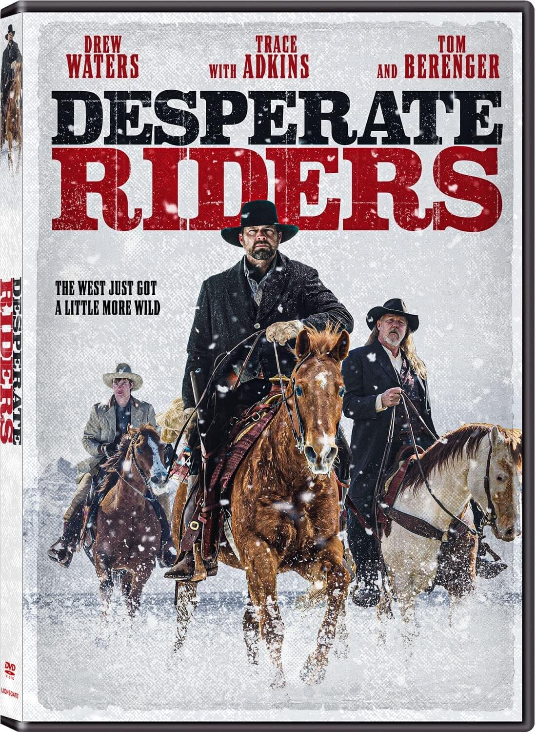 Front. Desperate Riders   - DVD.