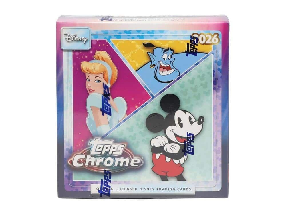 2026 Topps Disney Chrome Mega Box price history on PriceWatchPro