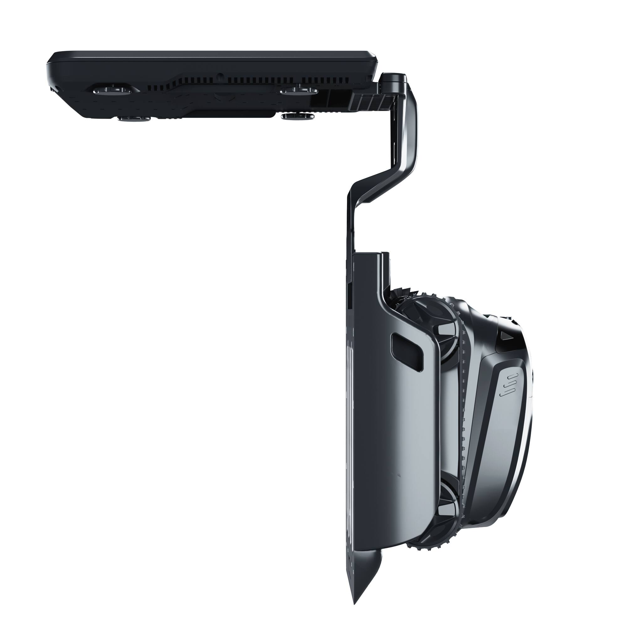 Alt View 1. Wybot - WYBOT S2 Solar Vision AI Self Charging Robotic Pool Vacuum Cleaner.